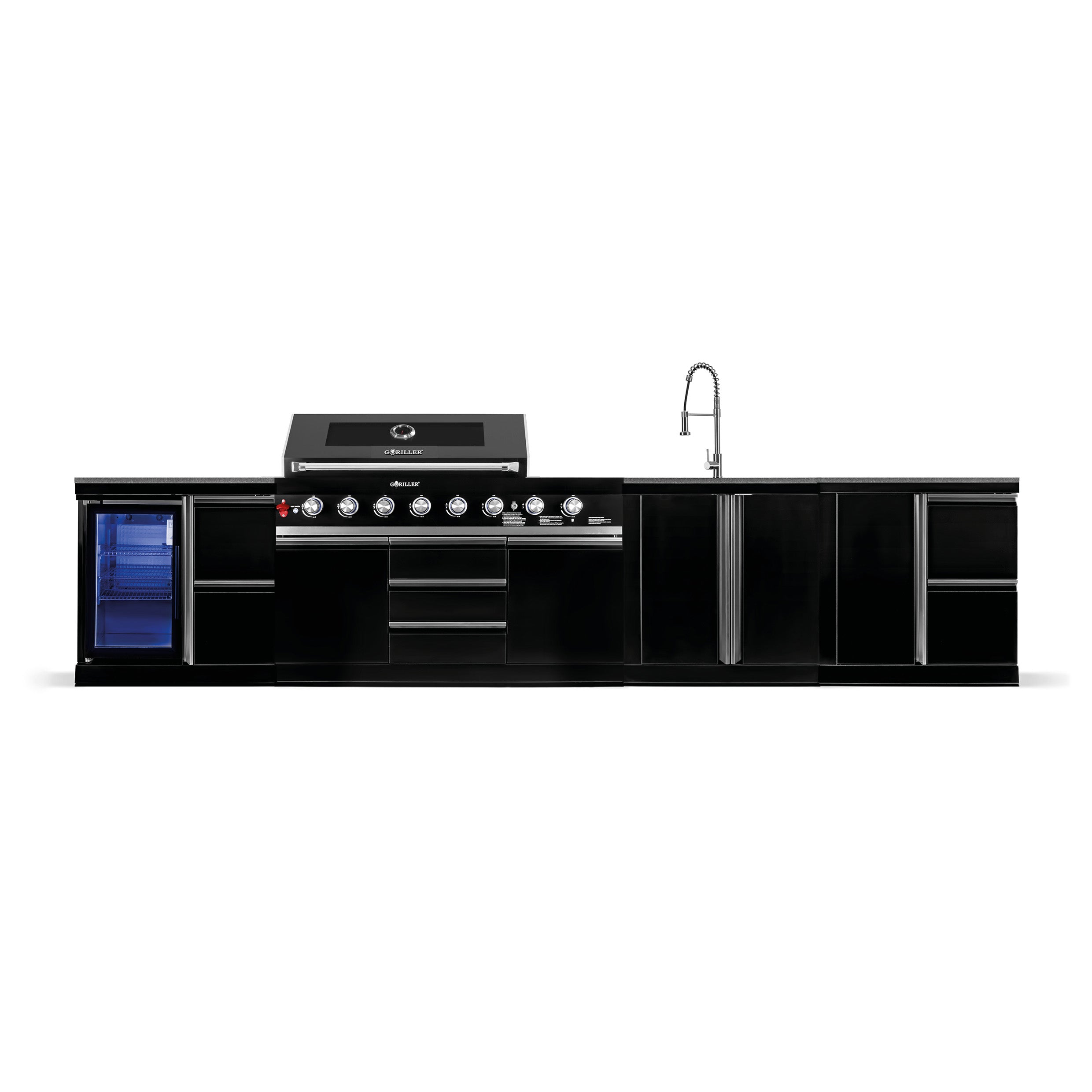 BB-L2 Outdoorküche | 6+2 gas grill | Cool | Clean | Prep
