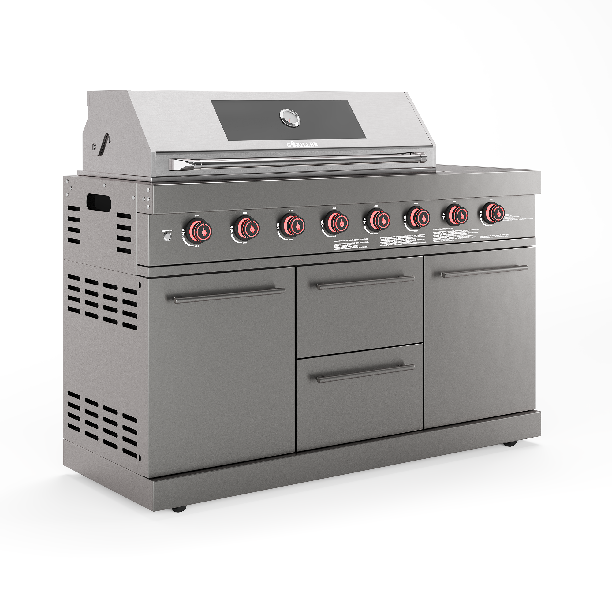 EMPIRE 8-Brenner Gasgrill