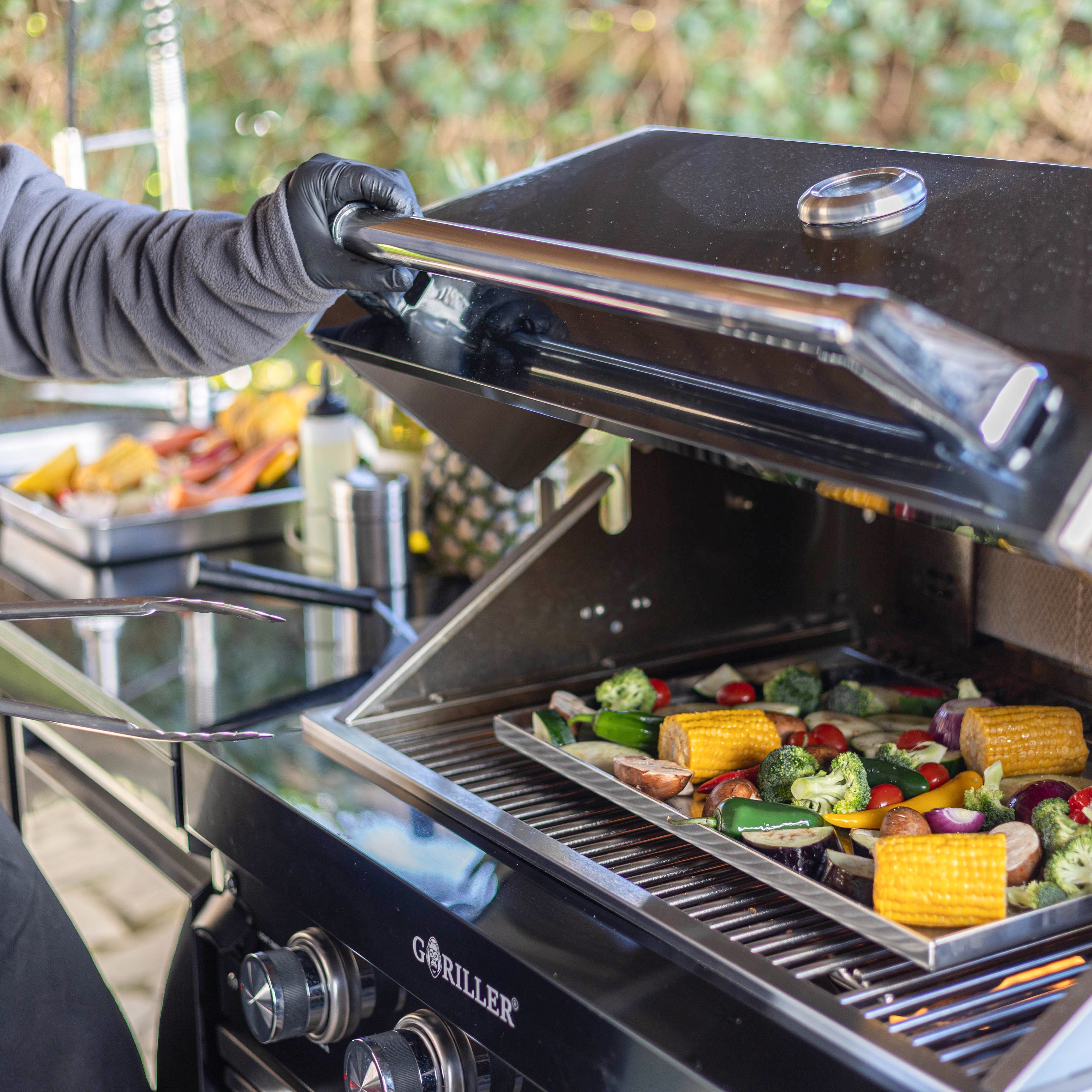 Placa de parrilla Teppanyaki Plancha (acero inoxidable)