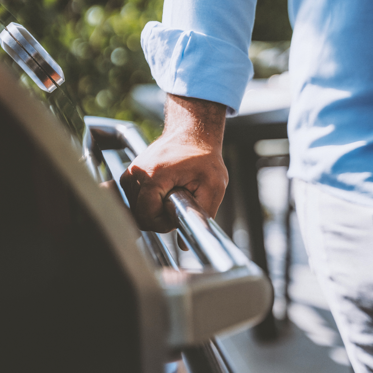 BB-S6 Outdoorküche | Grill de gas de 6 quemadores | Limpio