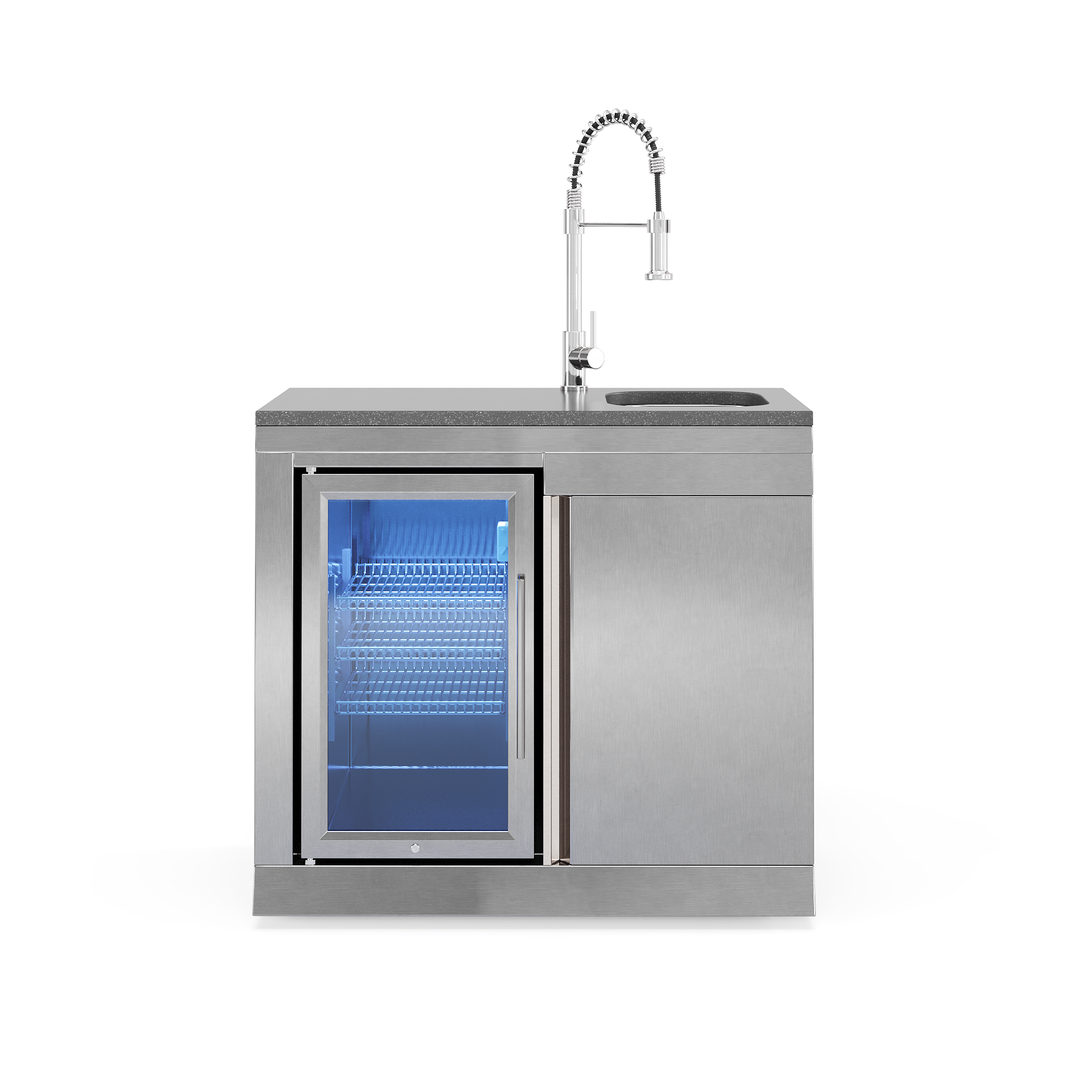 SILVERBACK COOL-CLEAN Kühlschrank-Waschtisch