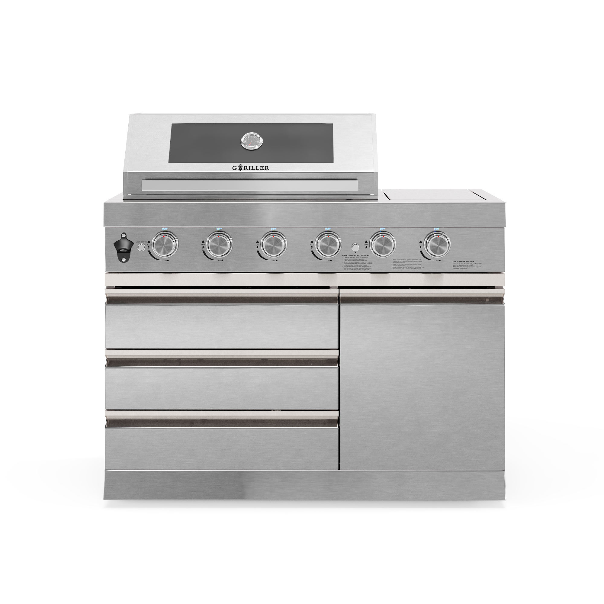 SILVERBACK 6-Brenner Gasgrill
