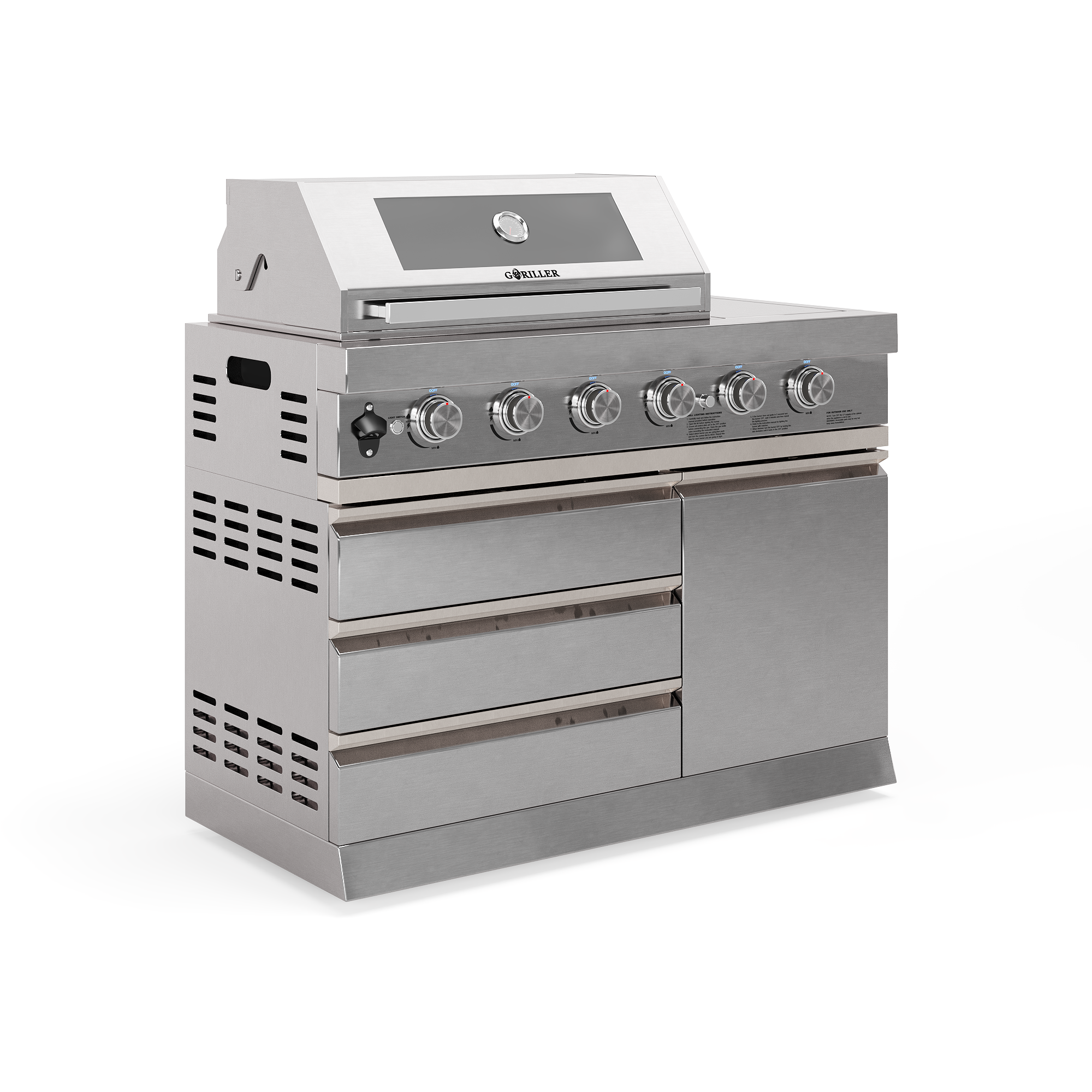 SILVERBACK 6-Brenner Gasgrill