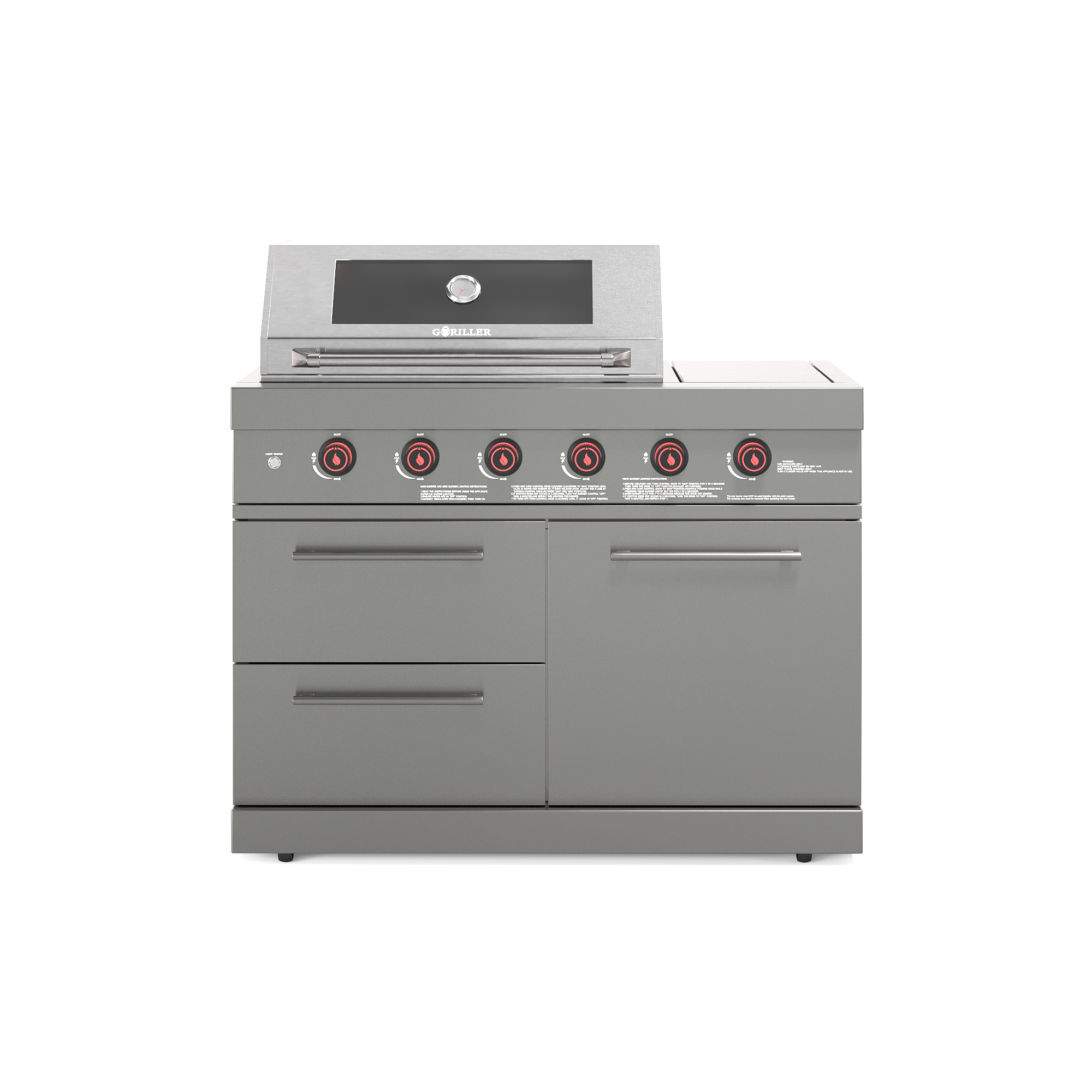 EMPIRE 6-Brenner Gasgrill