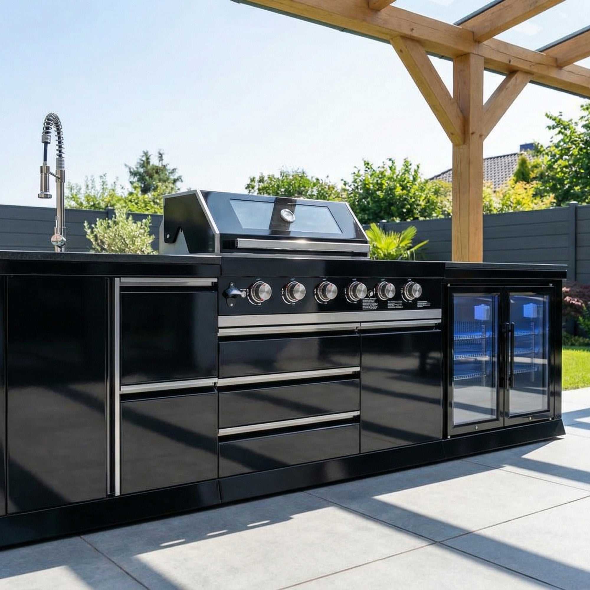 BB-M1 Outdoorküche | Gasgrill | Clean | Cool-Duo