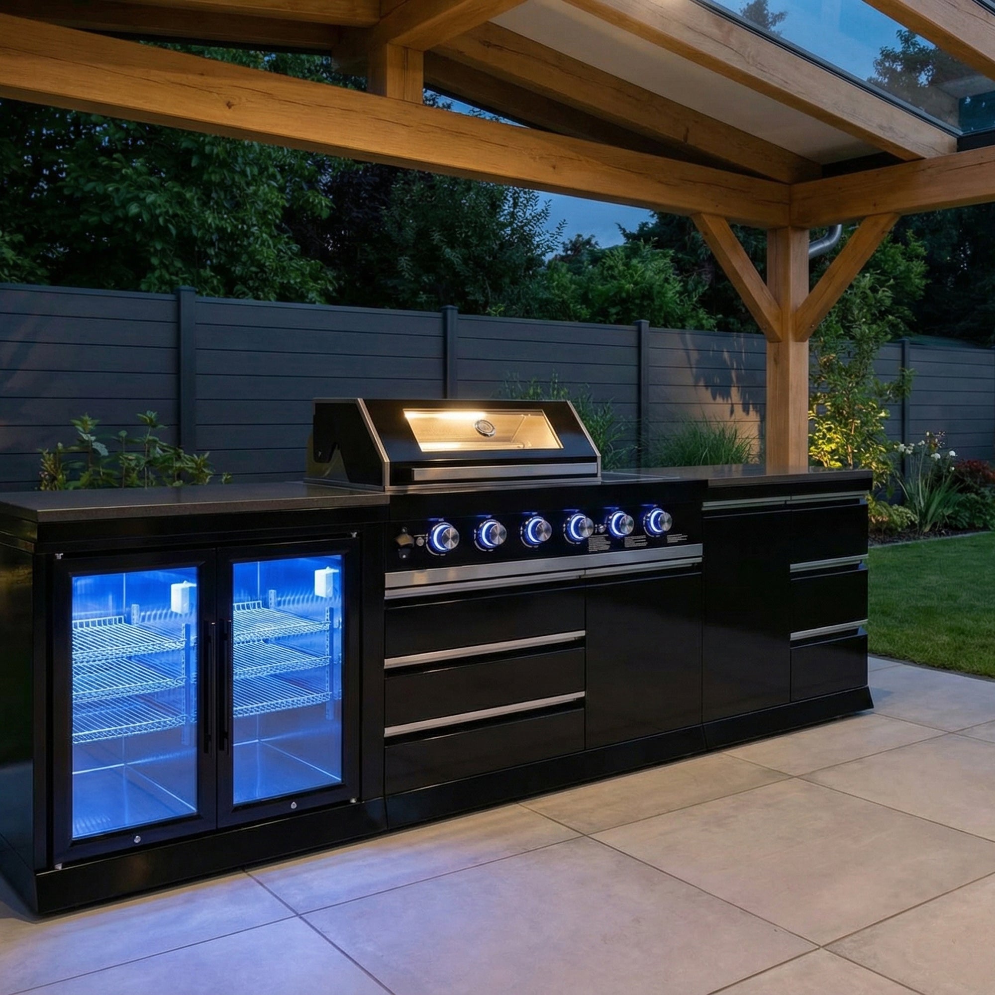 BB-M2 Outdoorküche | Gasgrill | Cool-Duo | Prep