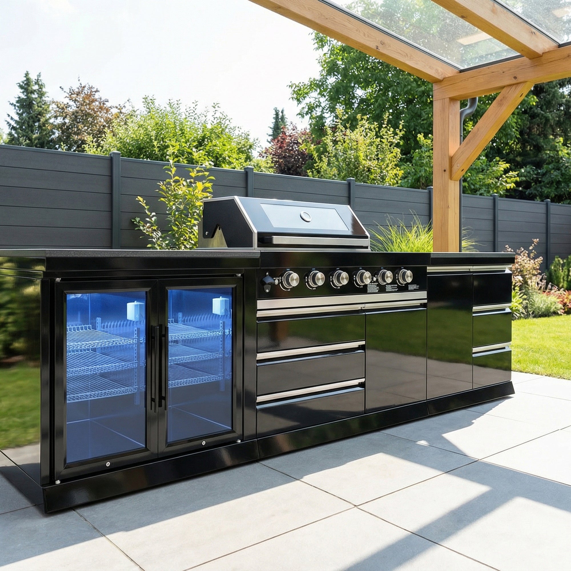 BB-M2 Outdoorküche | Gasgrill | Cool-Duo | Prep