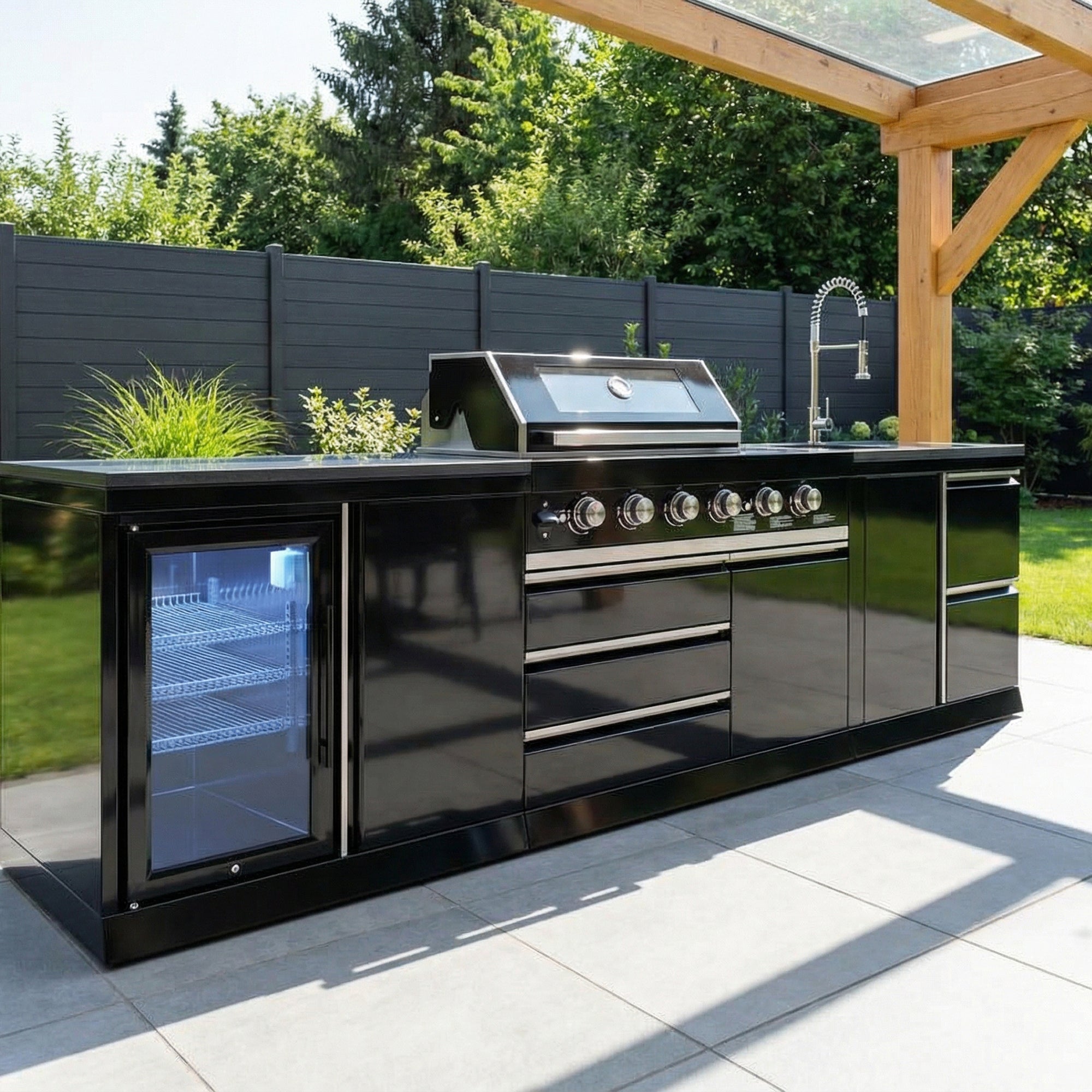 BB-M4 Outdoorküche | Gasgrill | Cool | Clean