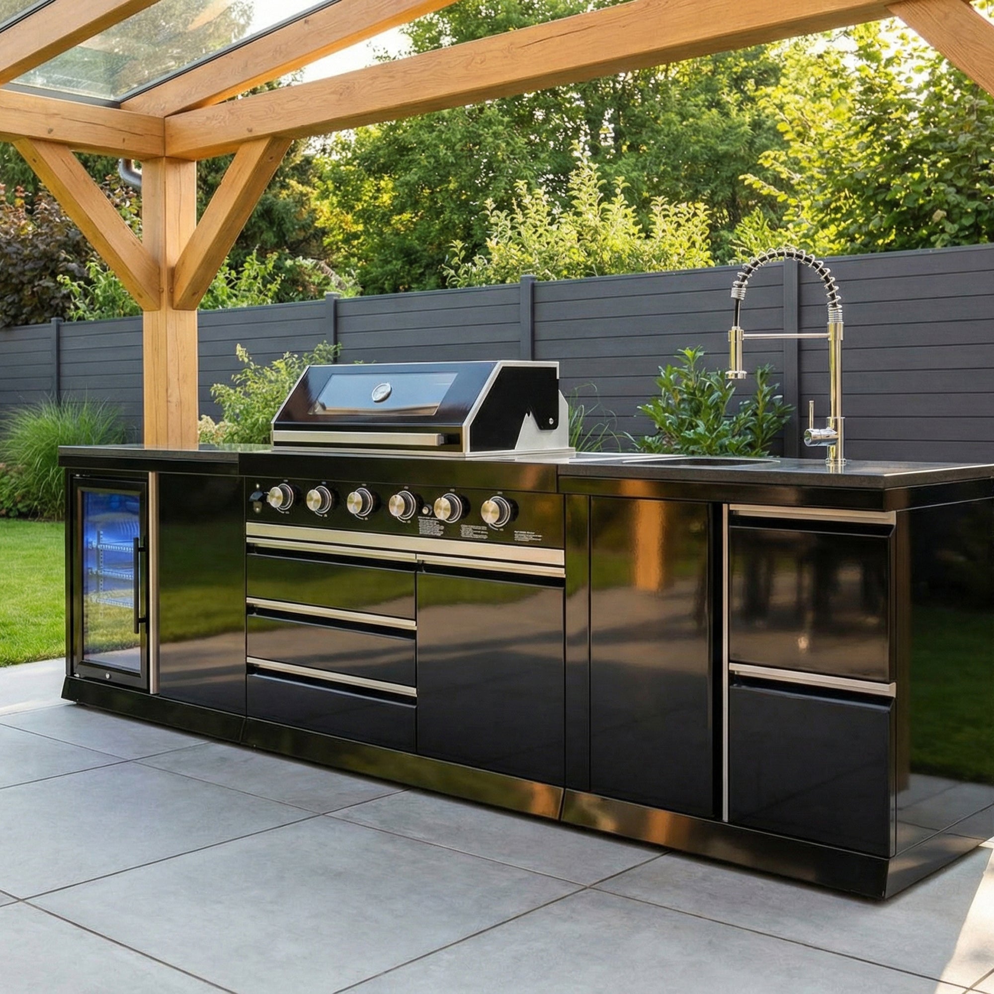 BB-M4 Outdoorküche | Gasgrill | Cool | Clean