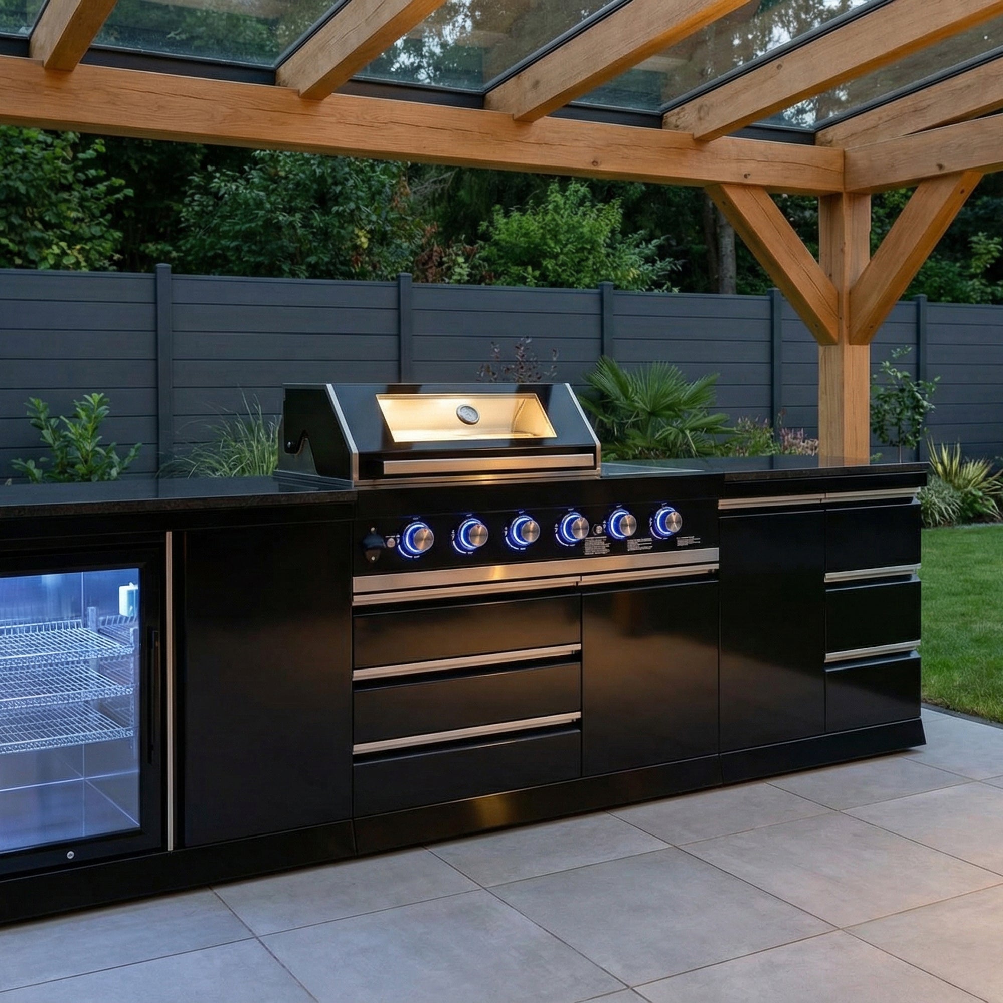 BB-M6 Outdoorküche | Gasgrill | Cool | Prep