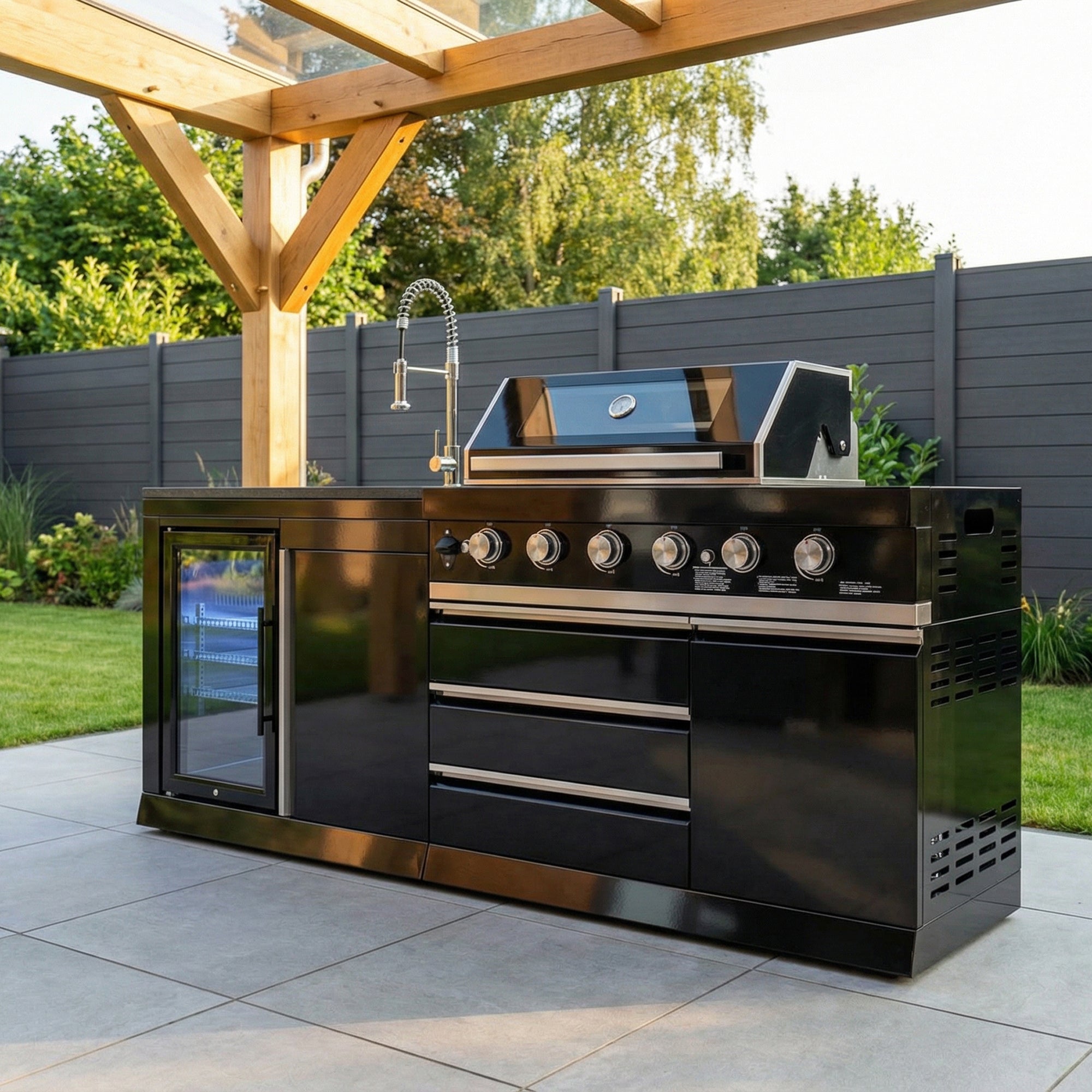 BB-S1 Outdoorküche | Gasgrill | Cool-Clean
