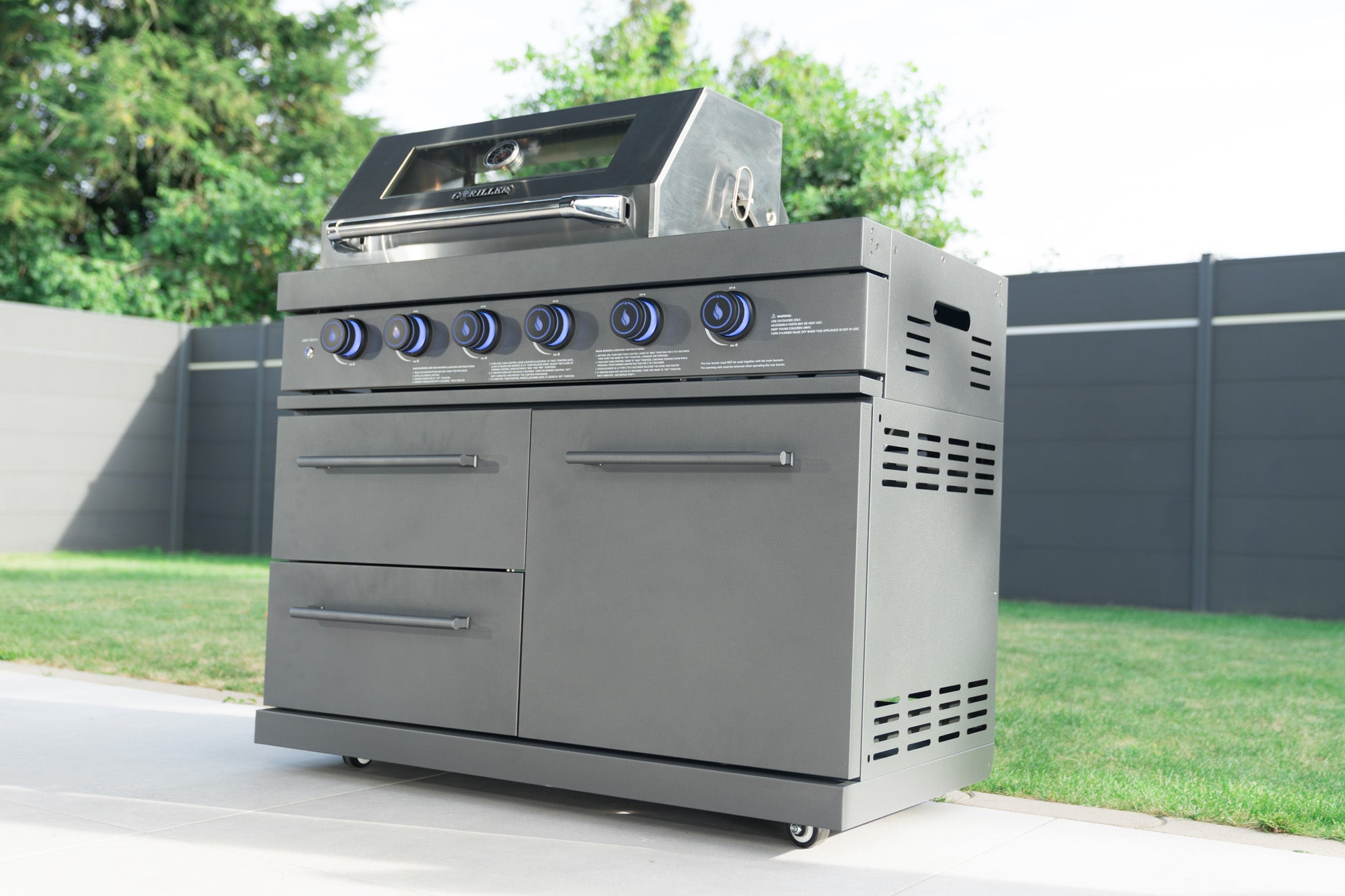 EMPIRE 6-Brenner Gasgrill