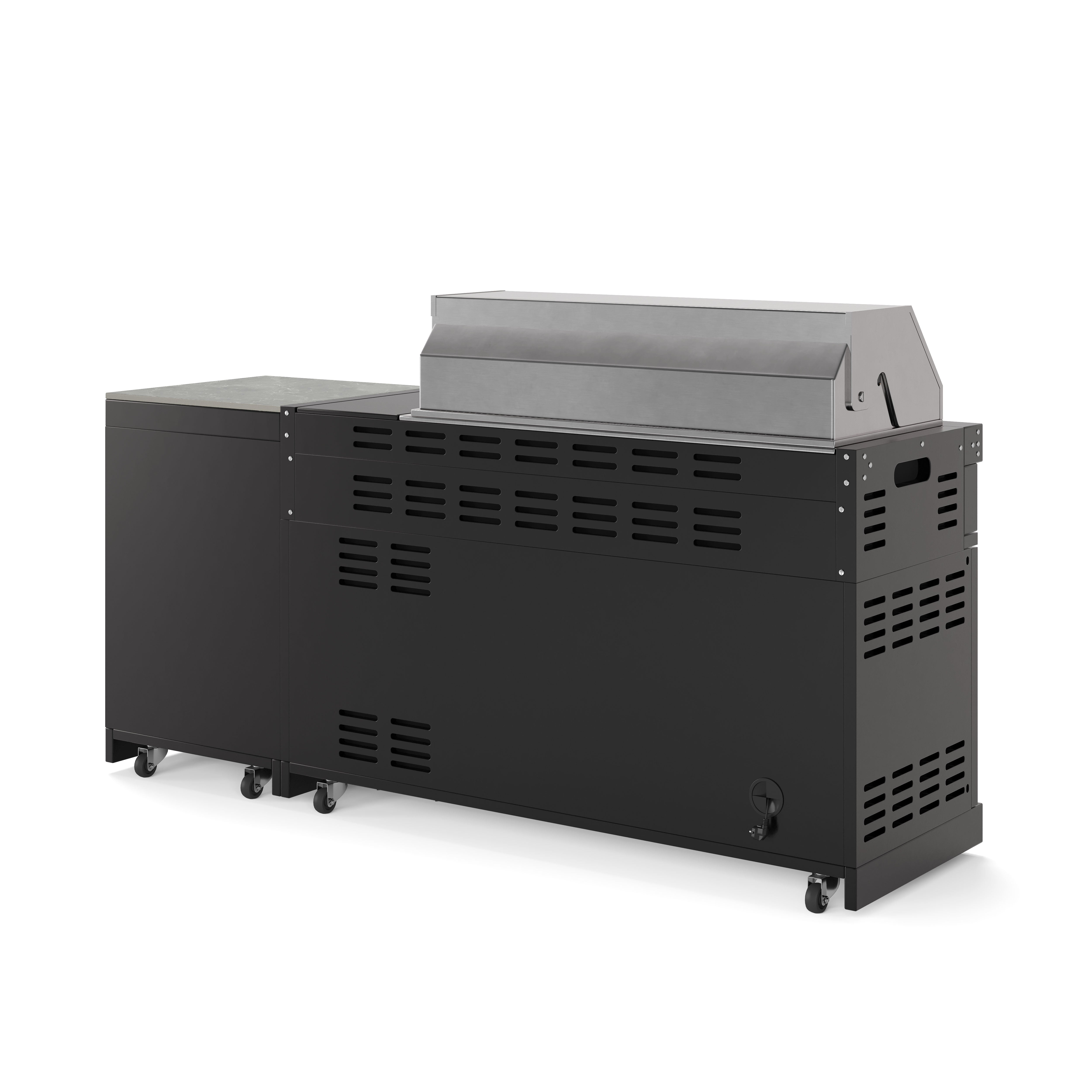 EMPIRE S2 Outdoorküche | Gasgrill | Prep Schwarz