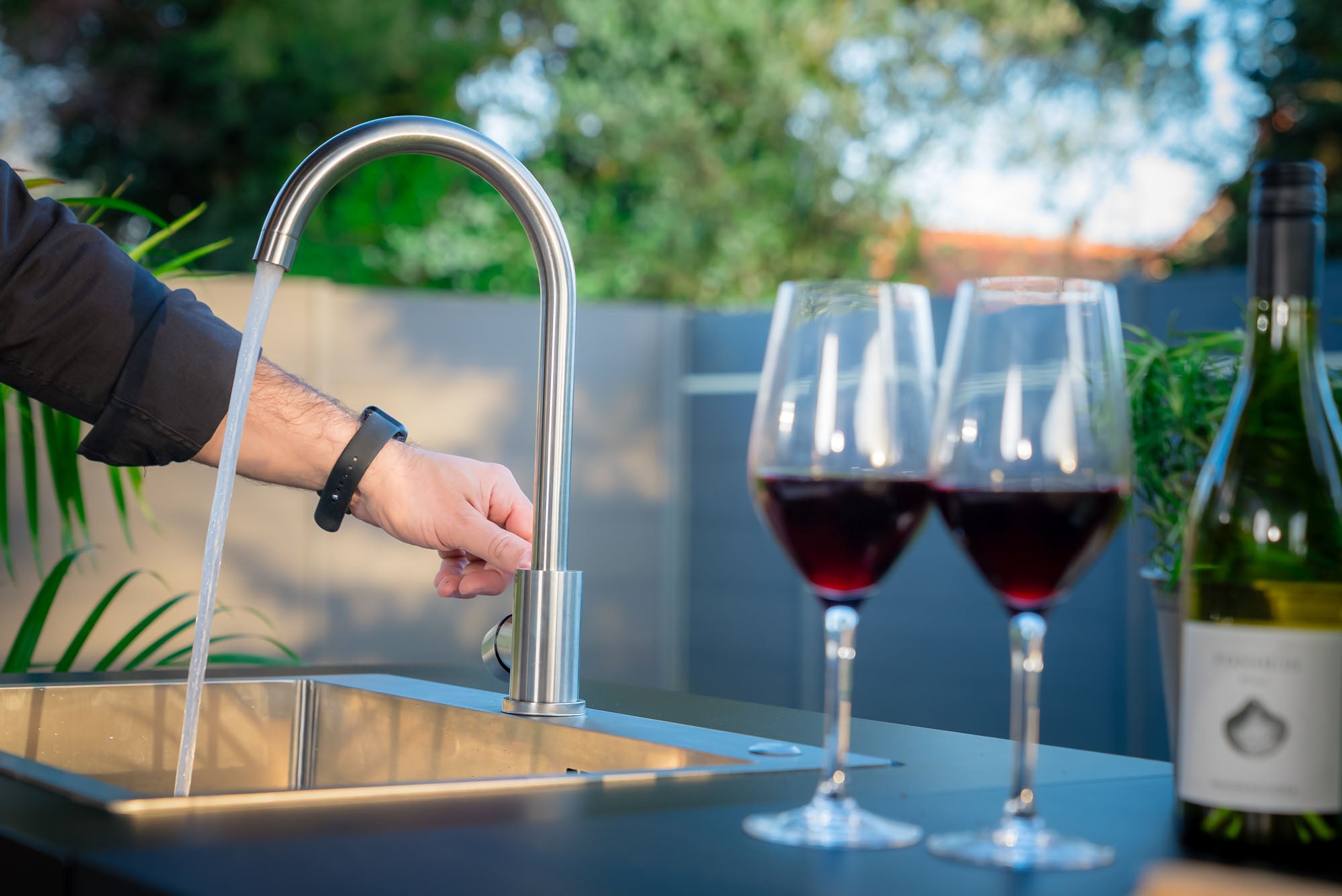 Jungle S2 Outdoorküche | Grill de gas de 5 quemadores | Limpio