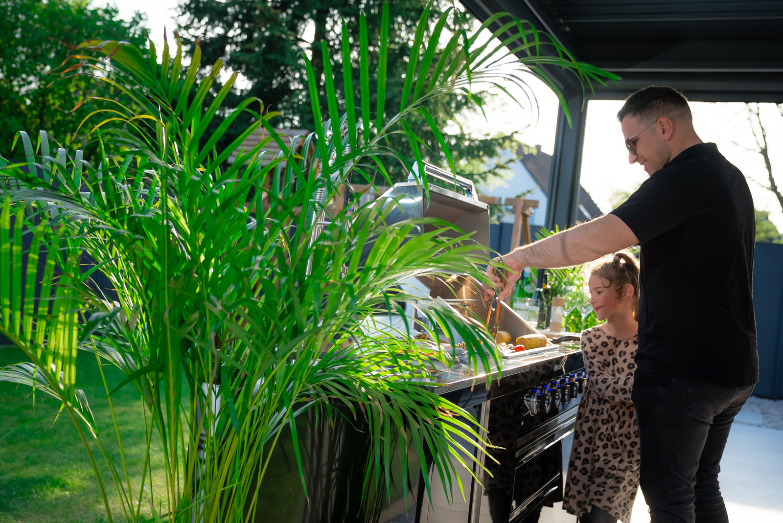 Outdoor-Küche für Familie und gemeinsame Zeit