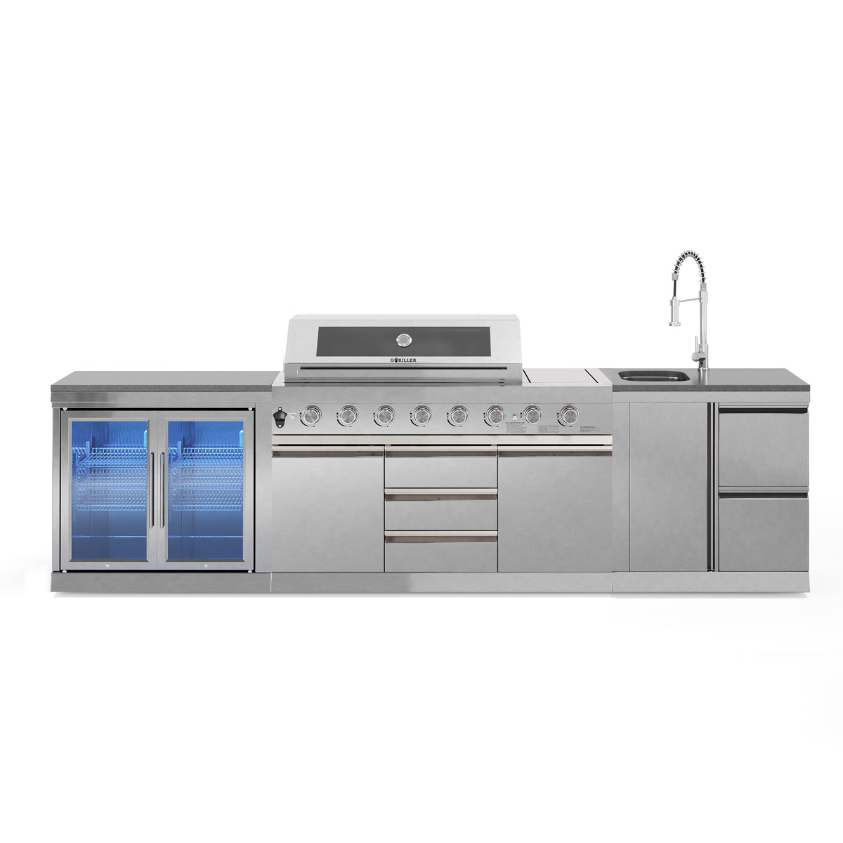 SB-M1 Outdoorküche | Gasgrill | Cool-Duo | Clean