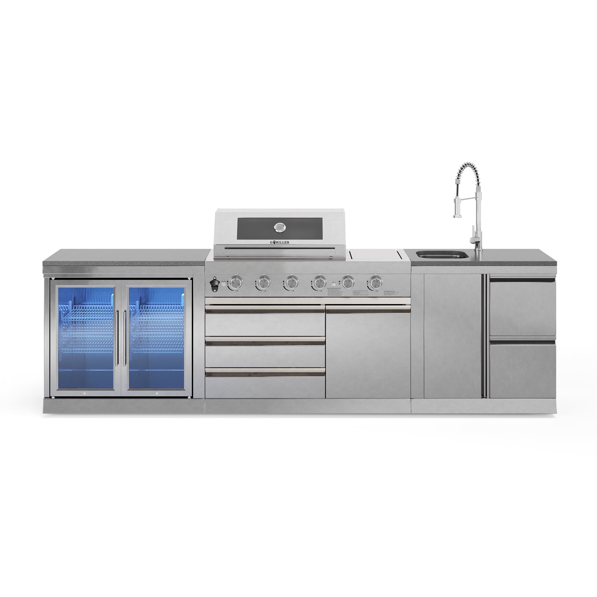 SB-M1 Outdoorküche | Gasgrill | Cool-Duo | Clean