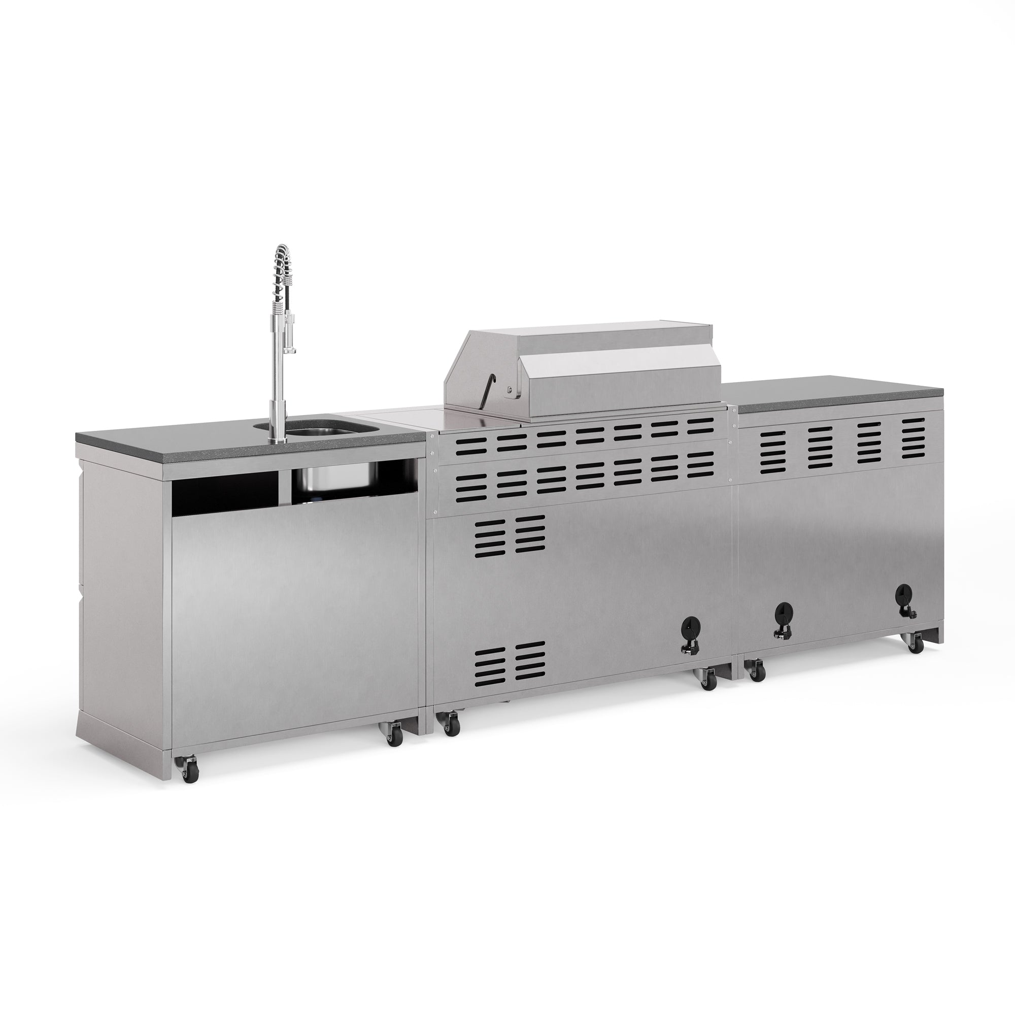 SB-M1 Outdoorküche | Gasgrill | Cool-Duo | Clean