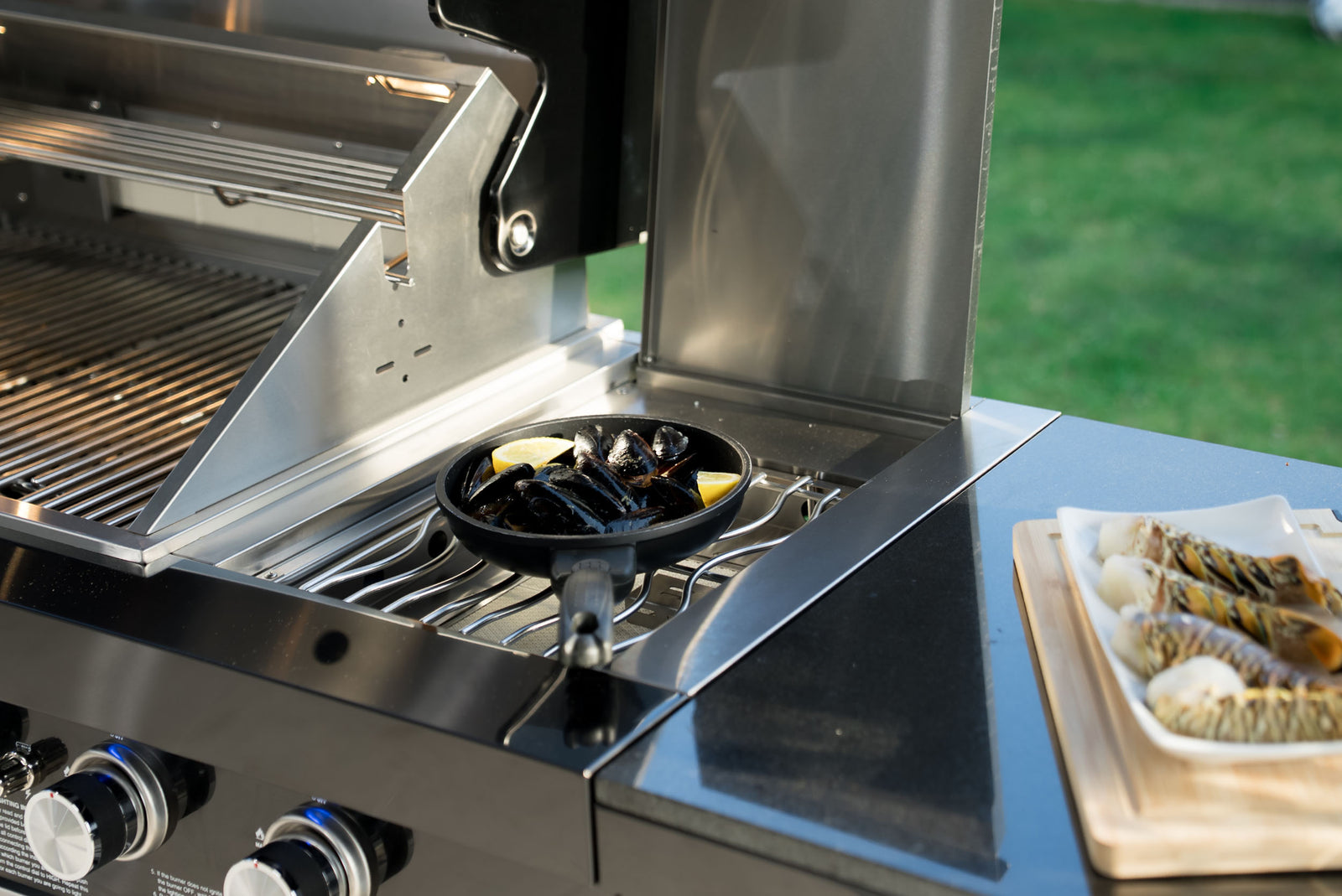 Scharfes Anbraten bei hoher Temperatur