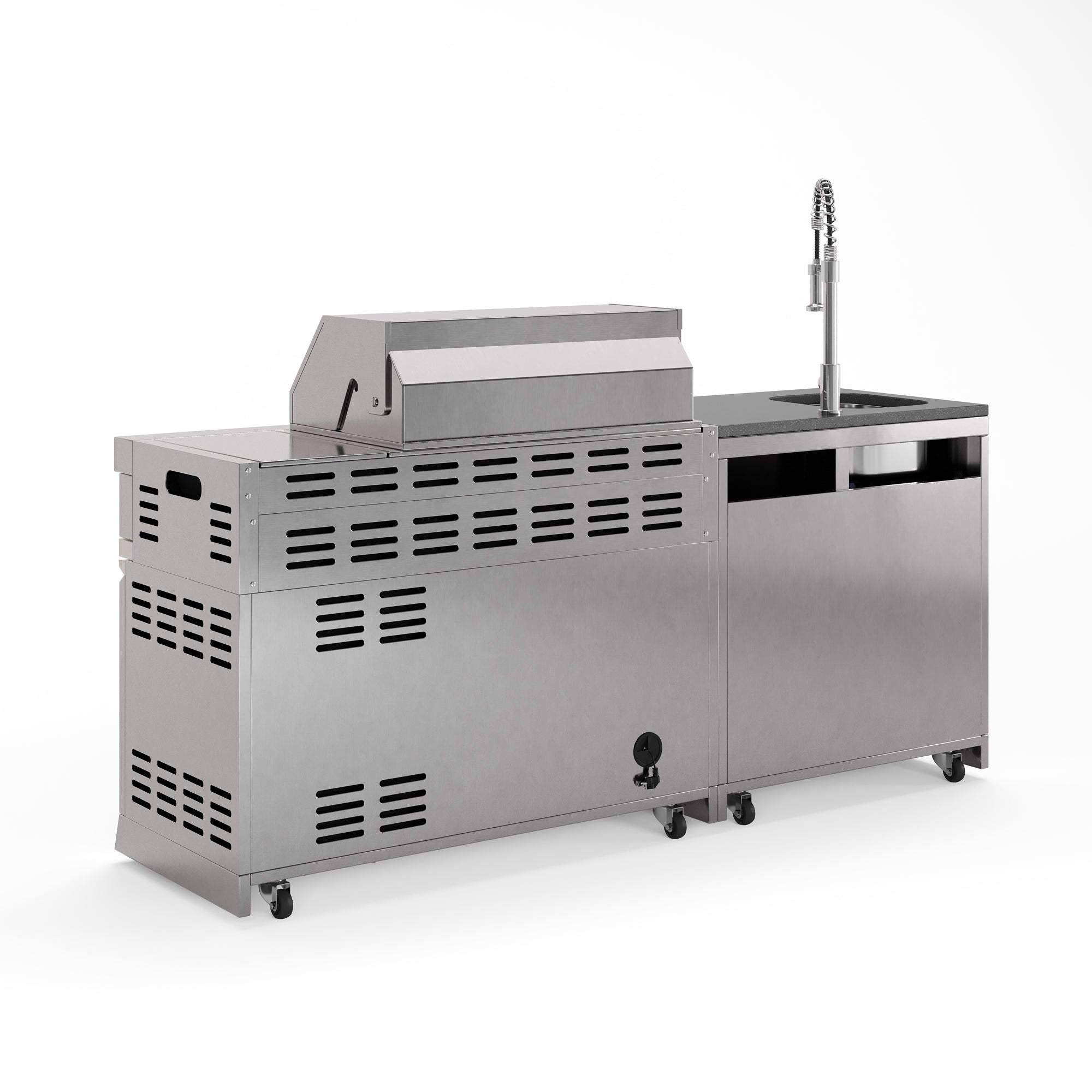 SB-S3 Outdoorküche | Gasgrill | Clean