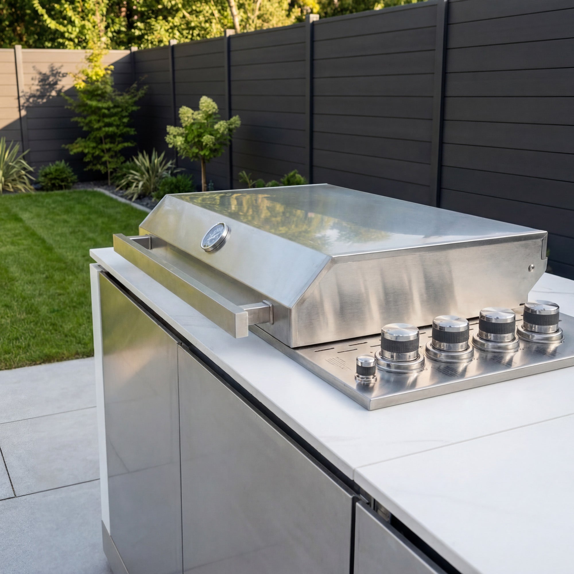 <tc>ALPHA</tc> مطبخ خارجي | شواية غاز | بارد ونظيف