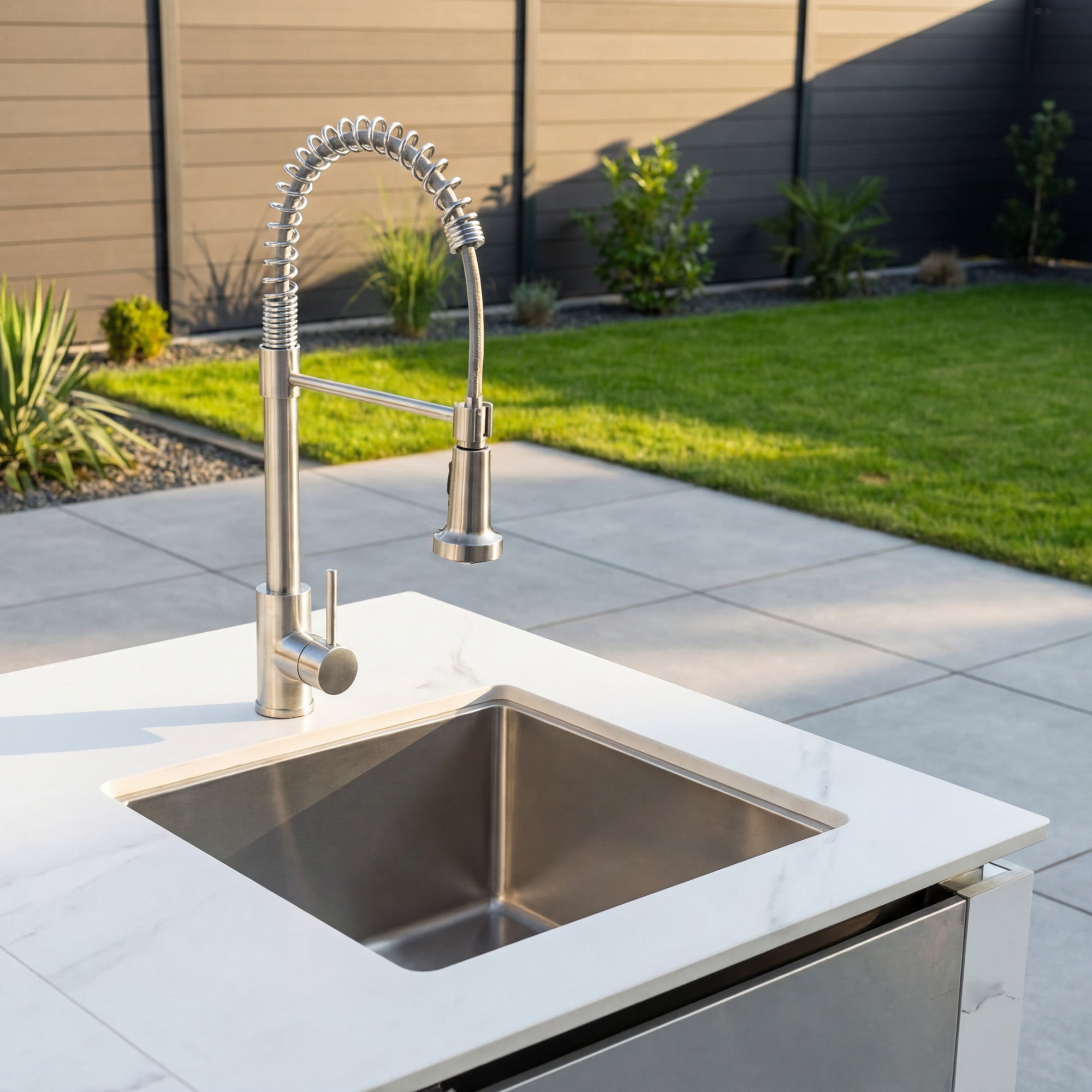 <tc>ALPHA</tc> مطبخ خارجي | شواية غاز | بارد ونظيف