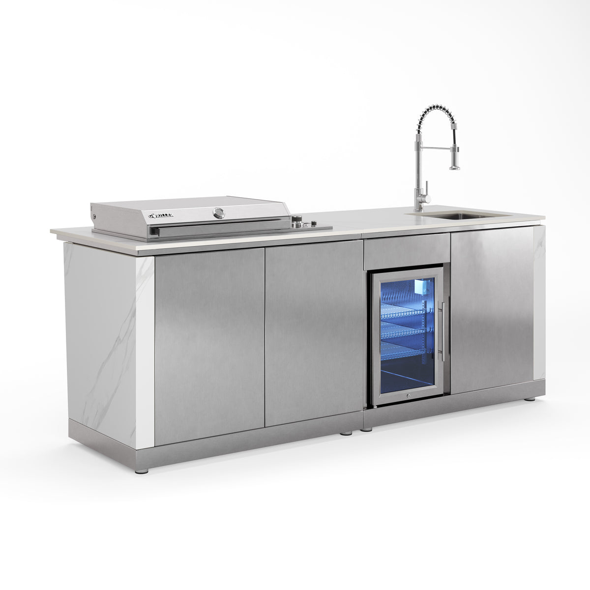 <tc>ALPHA</tc> Outdoor kitchen | Gas grill | Cool Clean