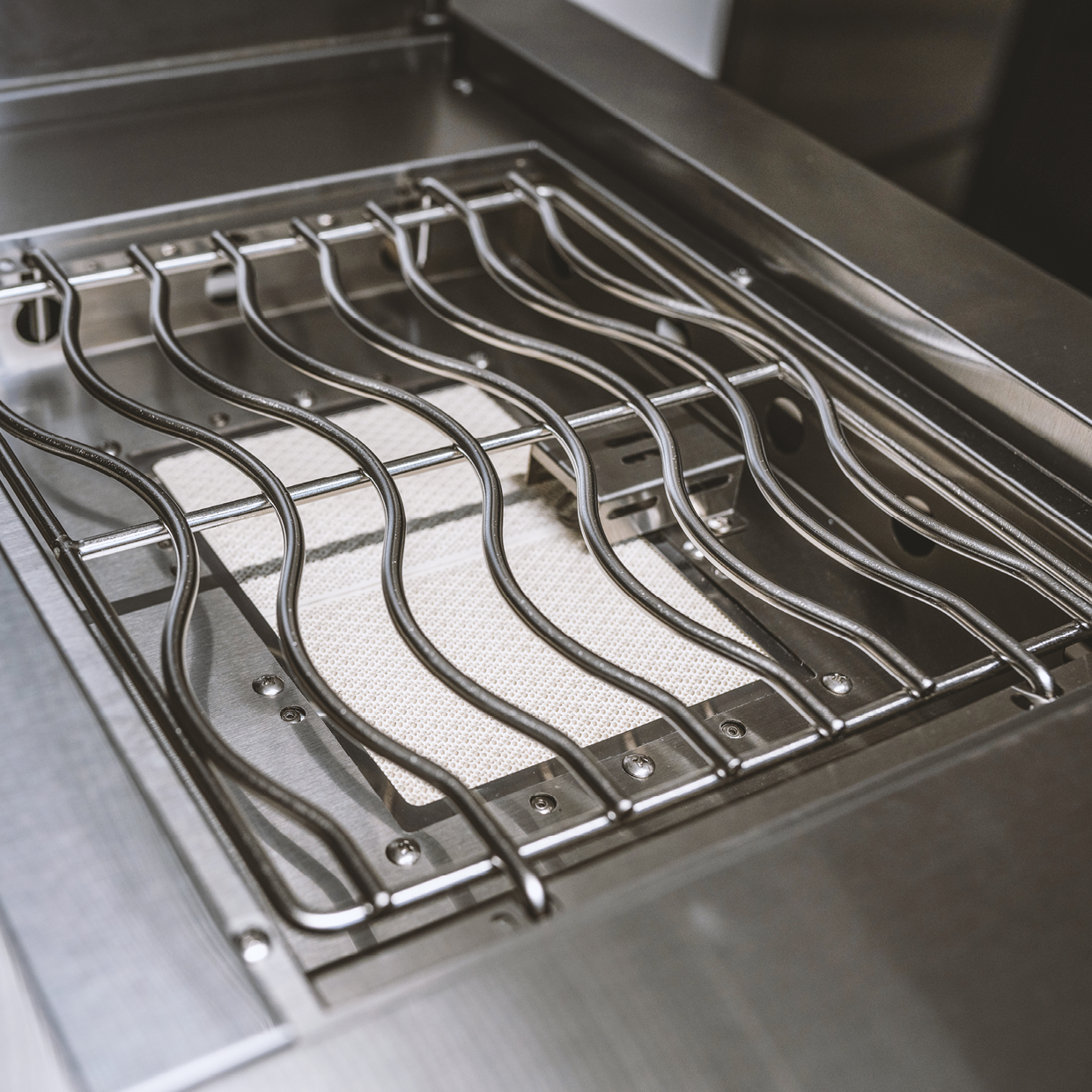 BB-S6 Outdoorküche | Grill de gas de 6 quemadores | Limpio