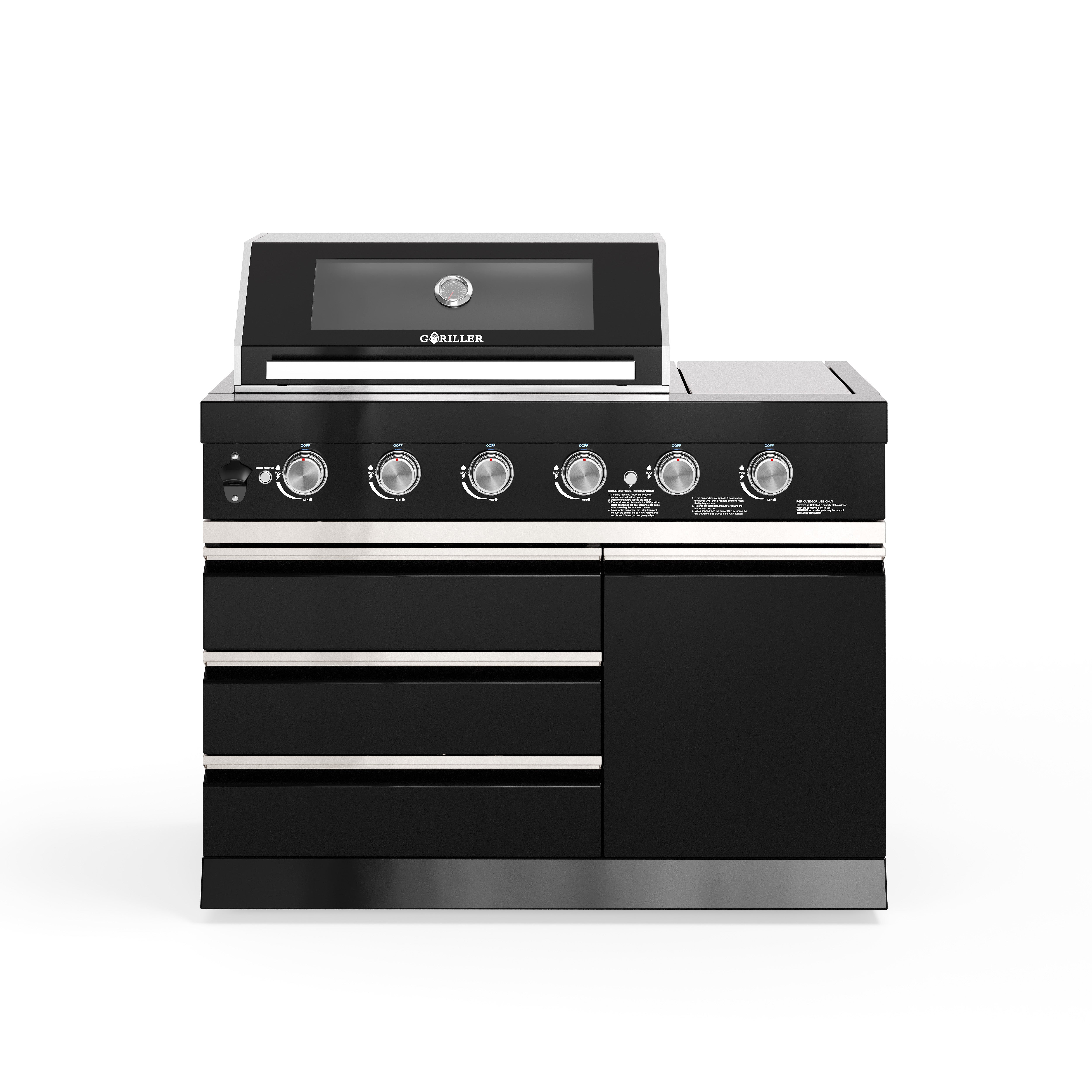 <tc>BLACKBACK</tc> Barbecue à gaz à 6 brûleurs