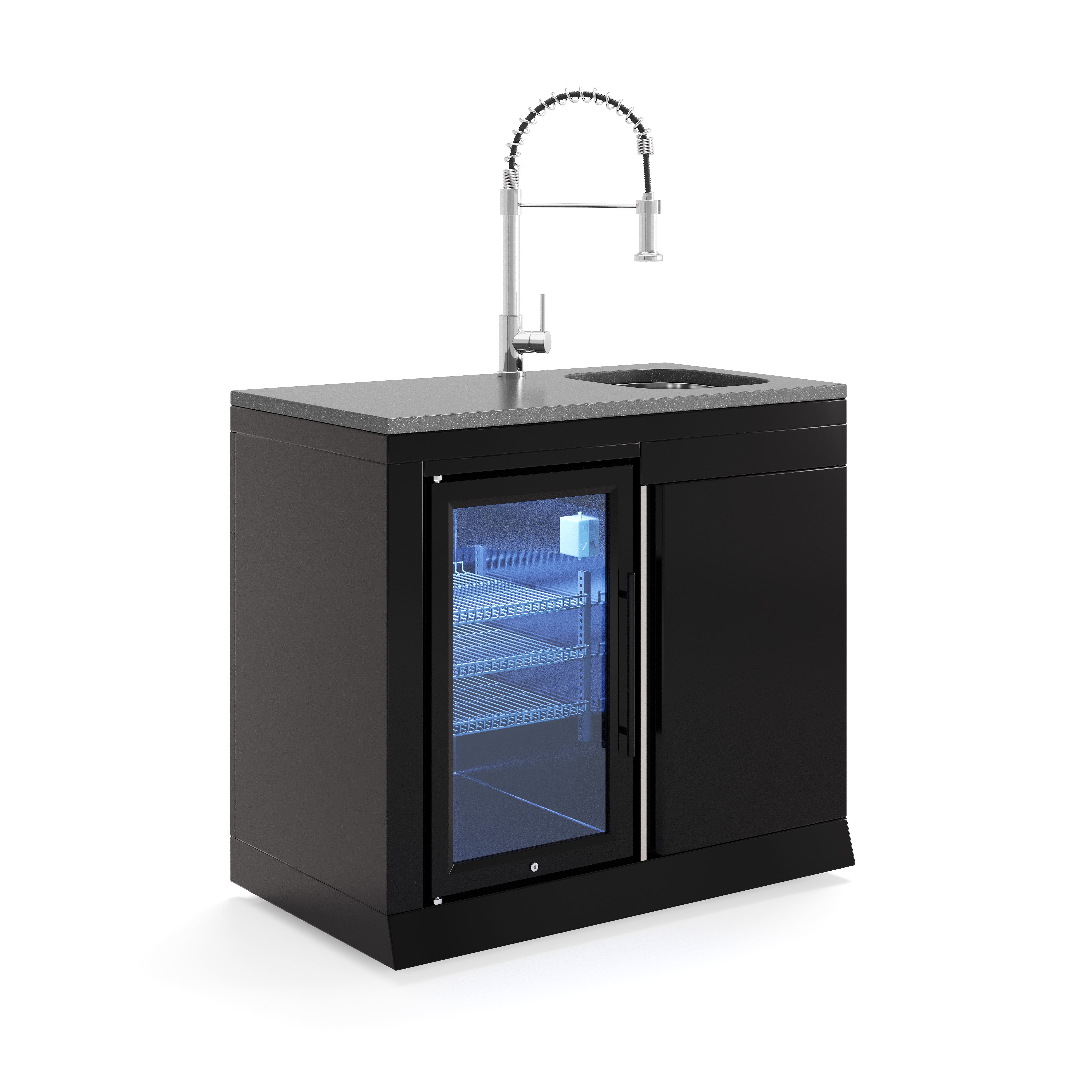 <tc>BLACKBACK</tc> Lavabo de réfrigérateur COOL-CLEAN