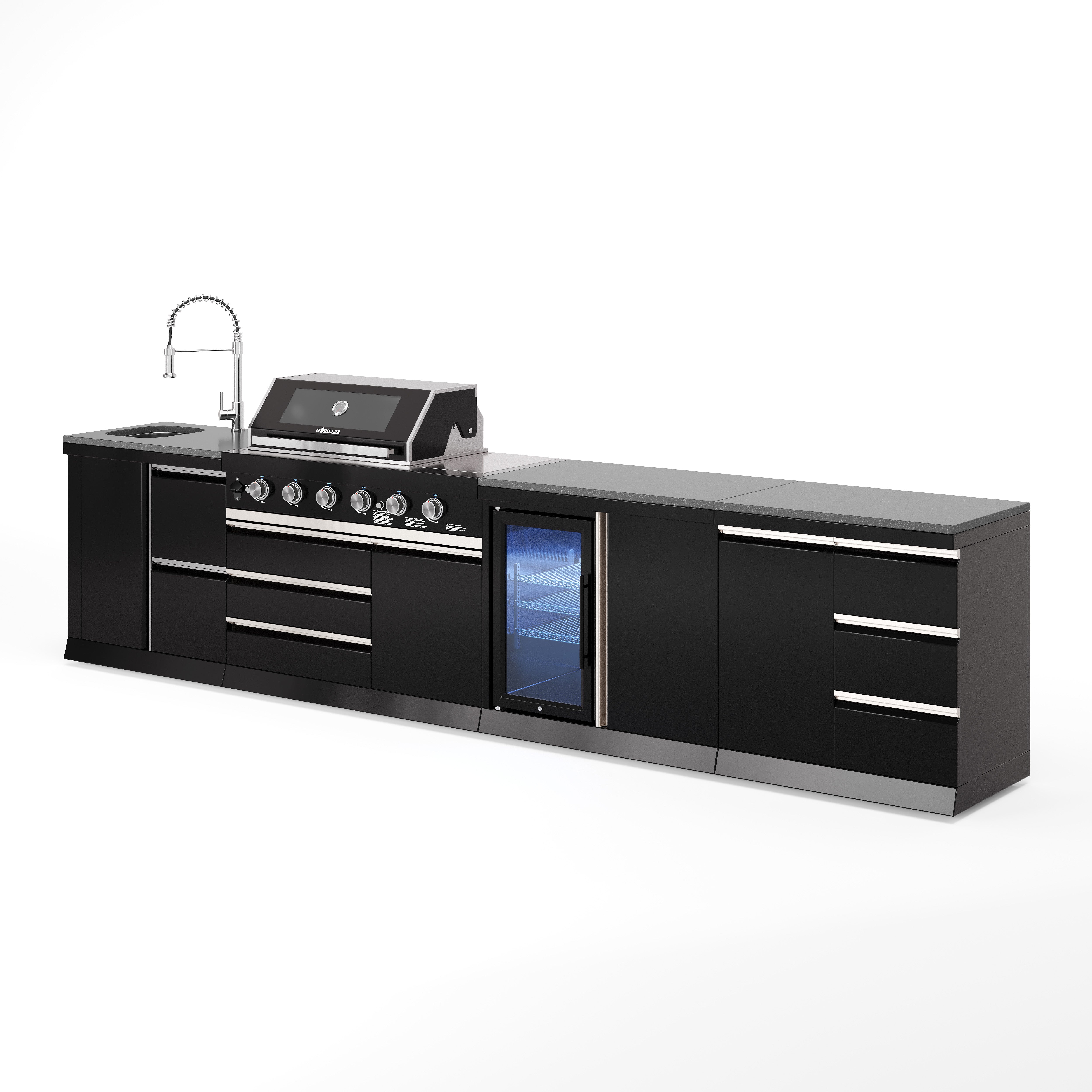 BB-L2 Outdoorküche | Gasgrill | Cool | Clean | Prep