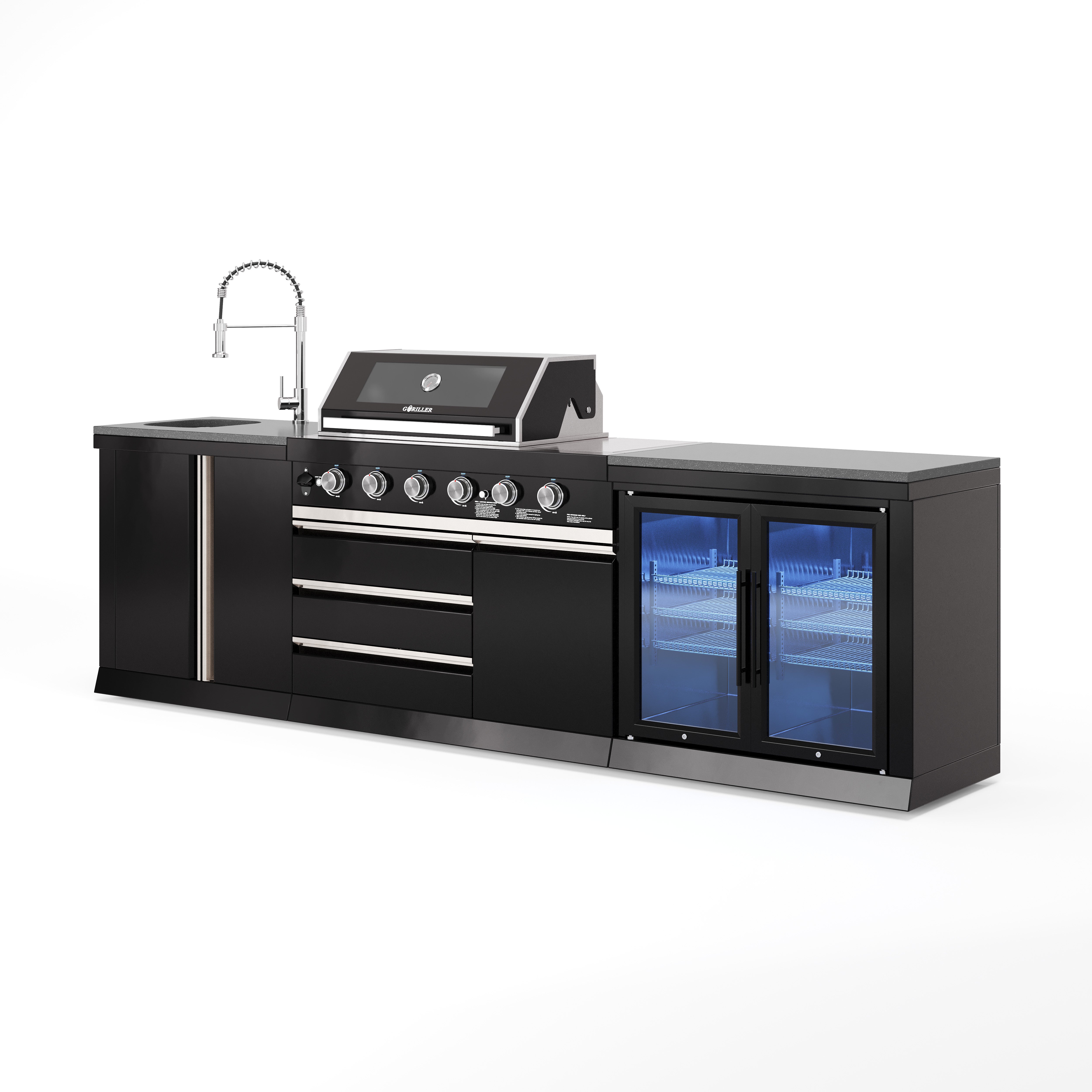 BB-M1 Outdoorküche | Gasgrill | Clean | Cool-Duo