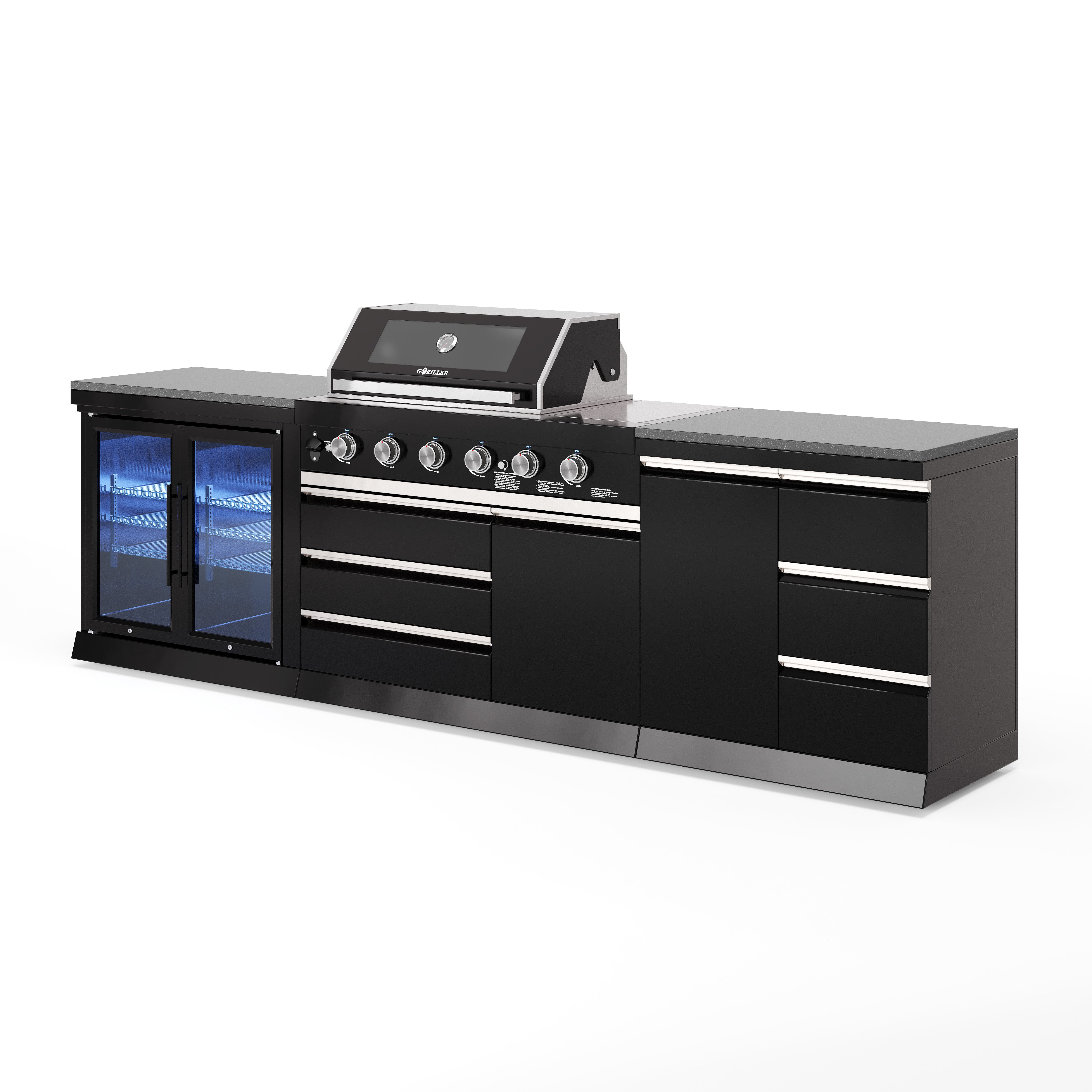 BB-M2 Outdoorküche | Gasgrill | Cool-Duo | Prep