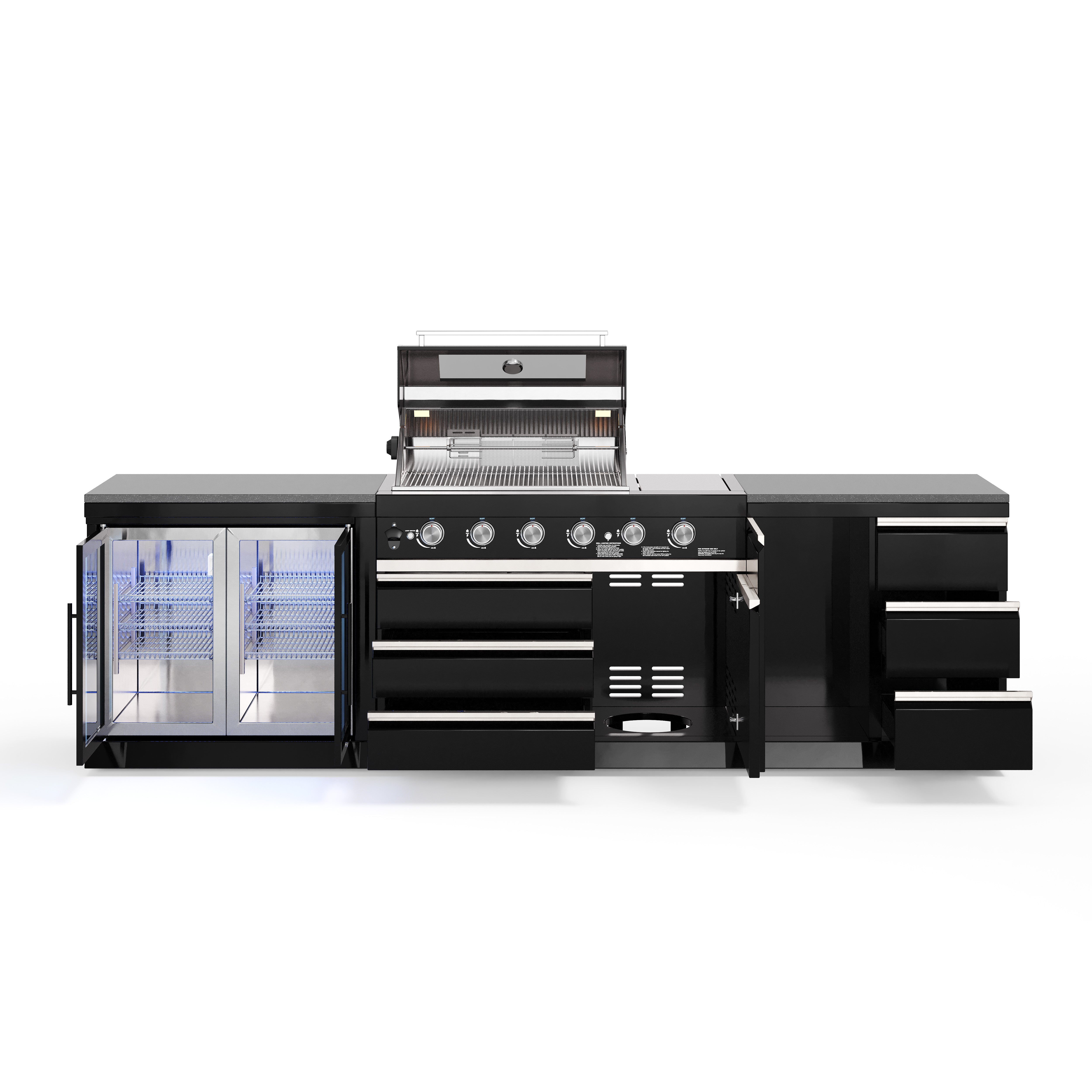 BB-M2 Outdoorküche | Gasgrill | Cool-Duo | Prep