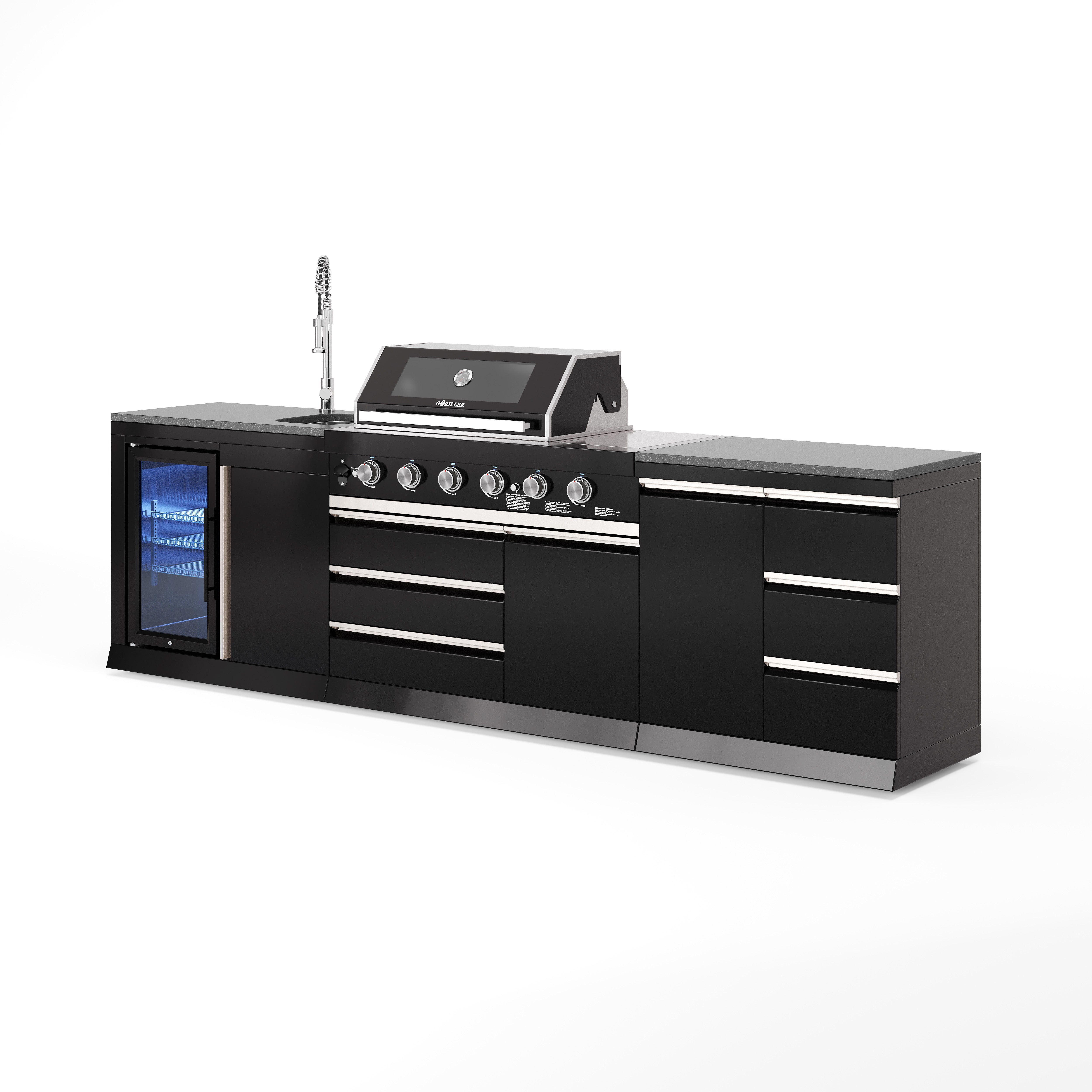 BB-M3 Outdoorküche | Gasgrill | Cool-Clean | Prep