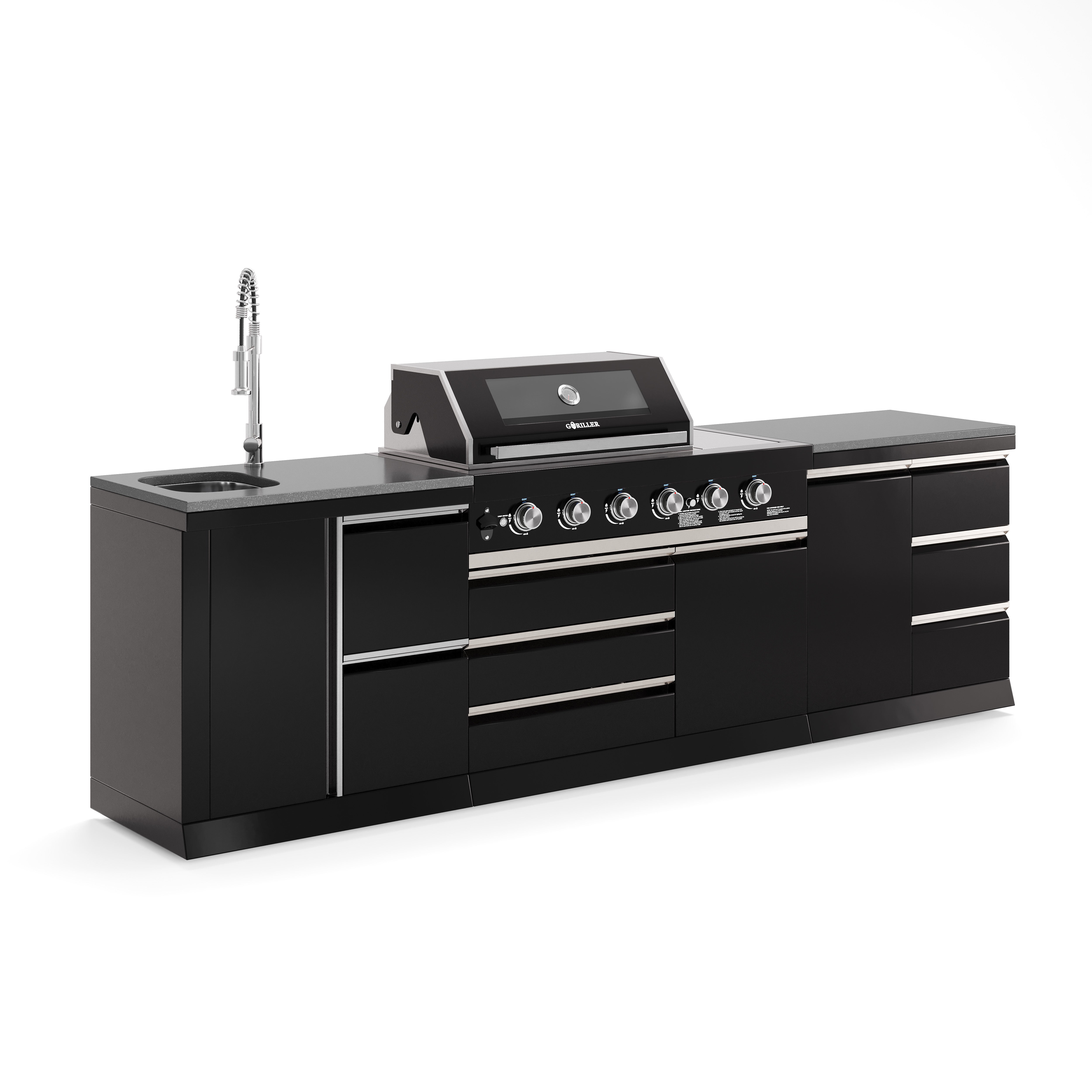 BB-M4 Outdoorküche | Gasgrill | Cool | Clean