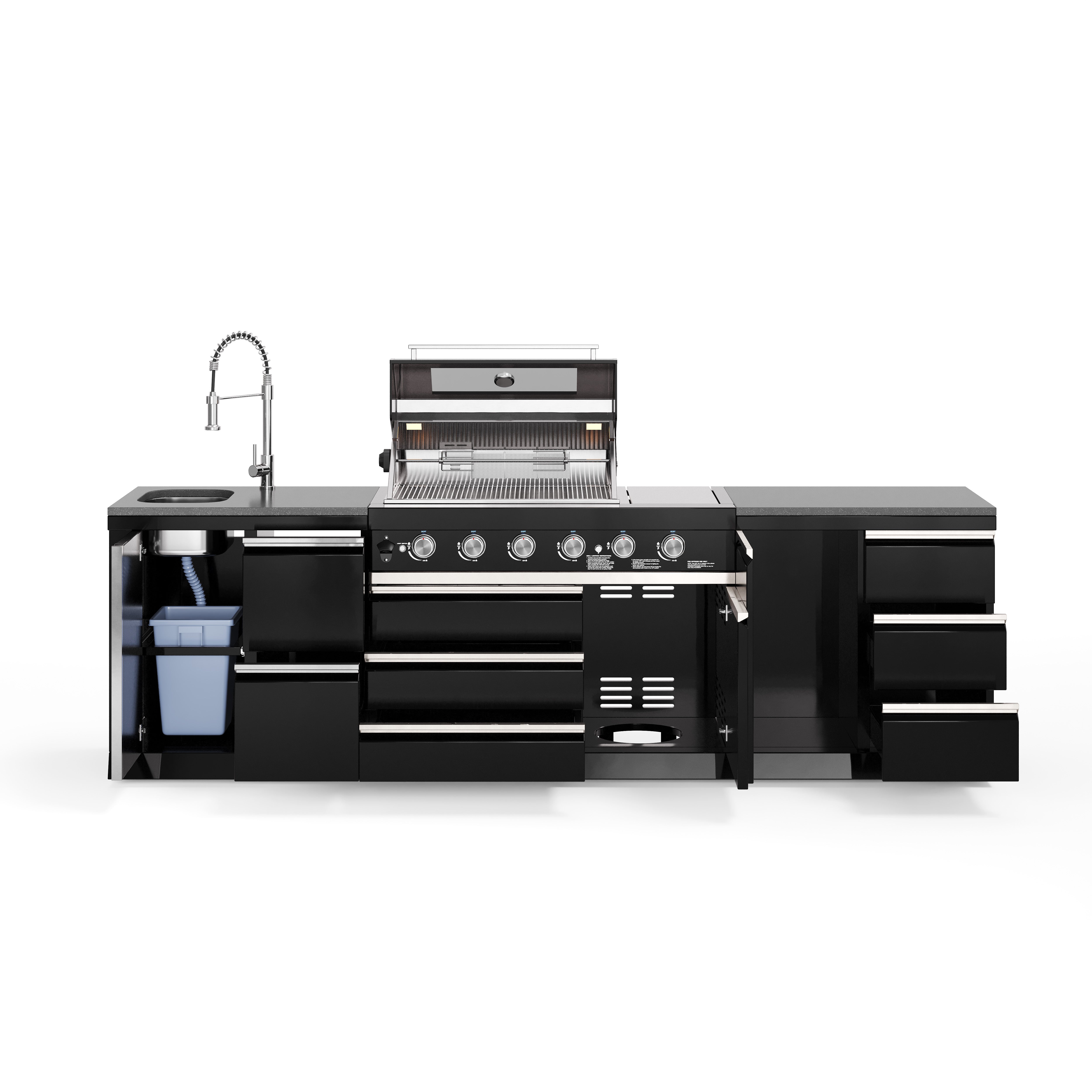 BB-M4 Outdoorküche | Gasgrill | Cool | Clean