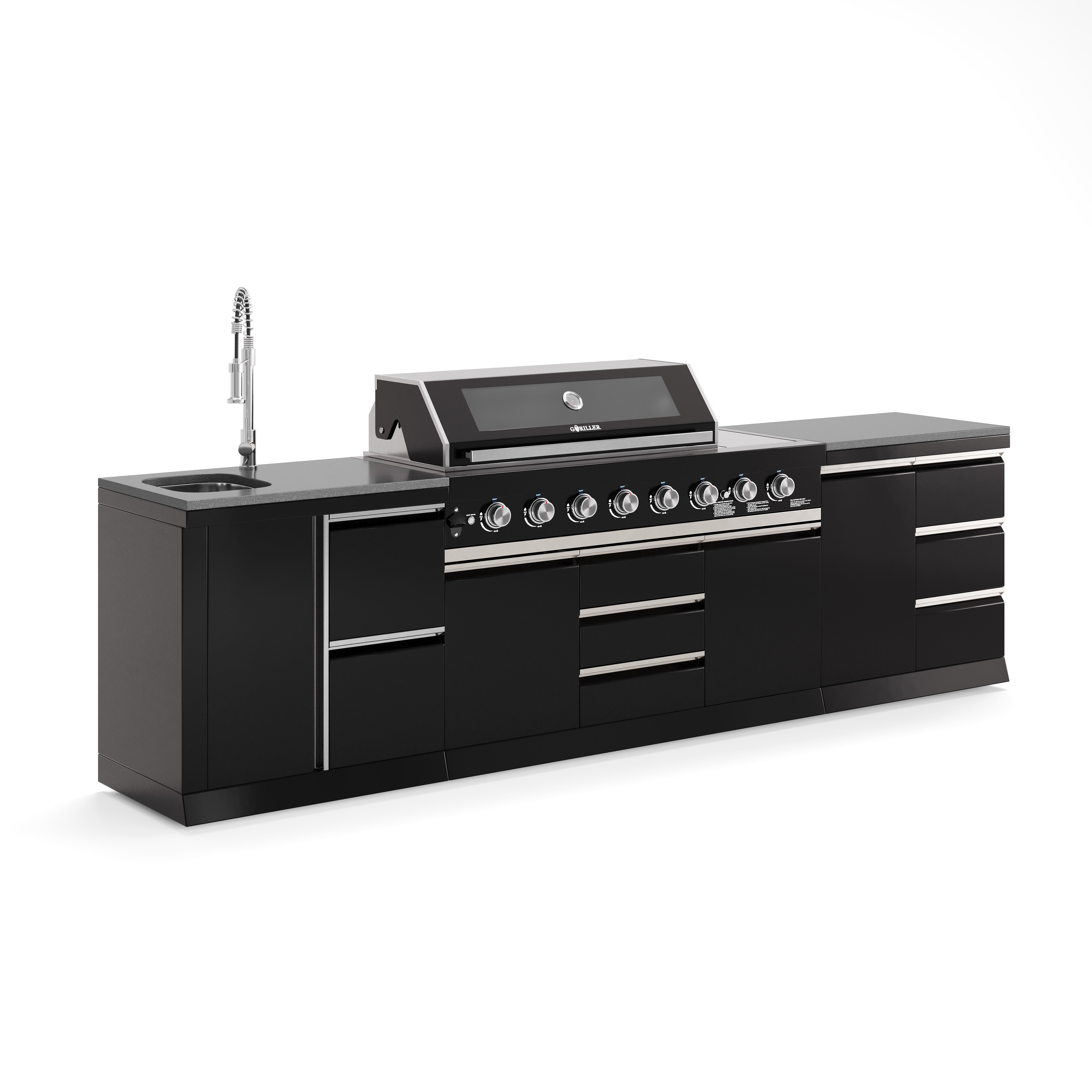 BB-M4 Outdoorküche | Gasgrill | Cool | Clean