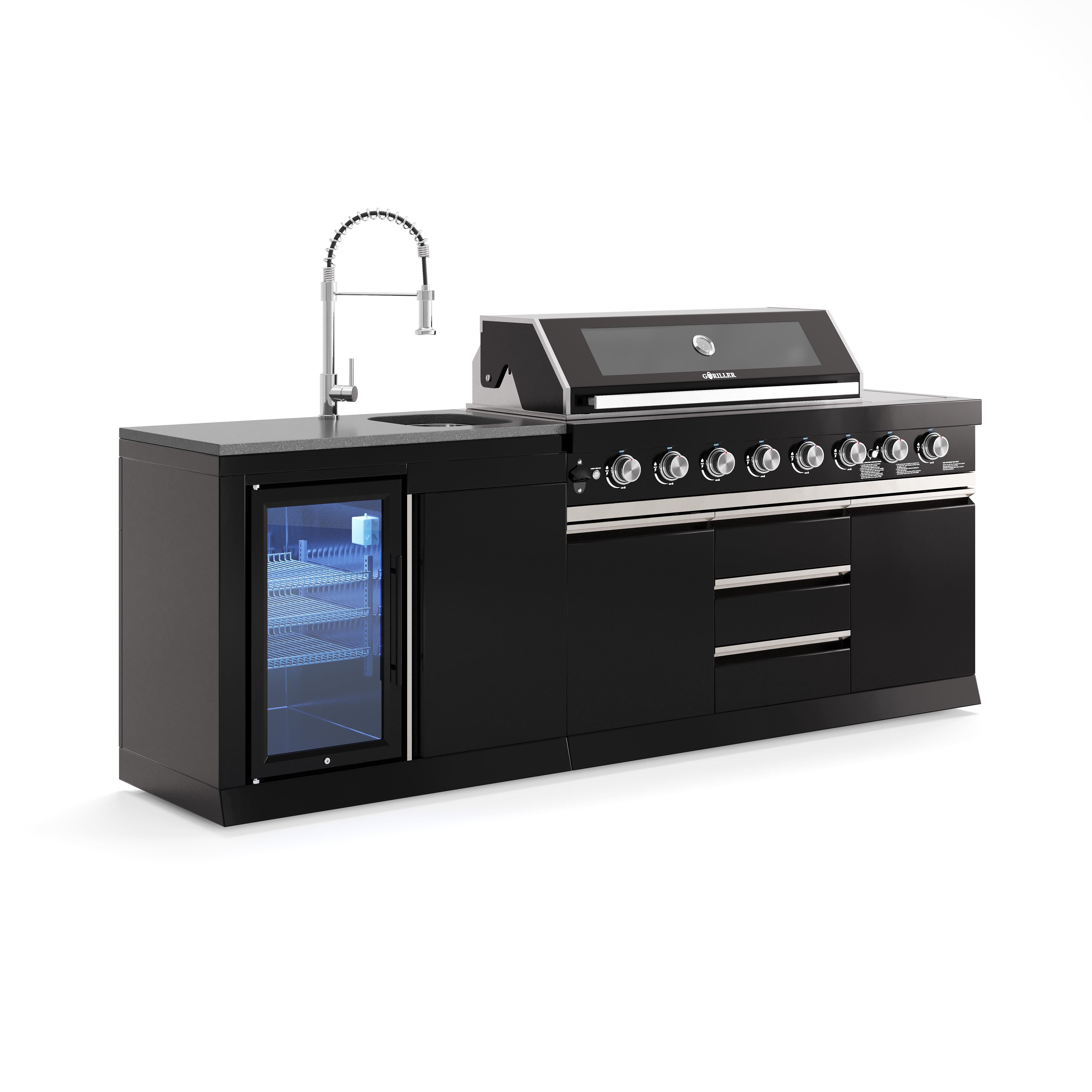 BB-S1 Outdoorküche | Gasgrill | Cool-Clean