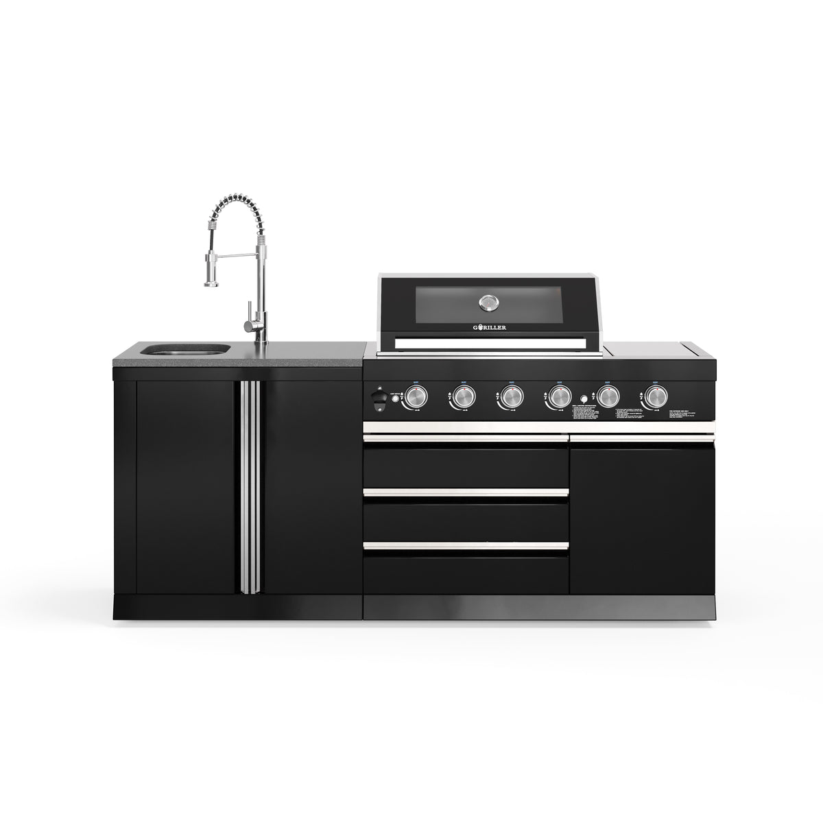 BB-S3 Outdoorküche | Gasgrill | Clean