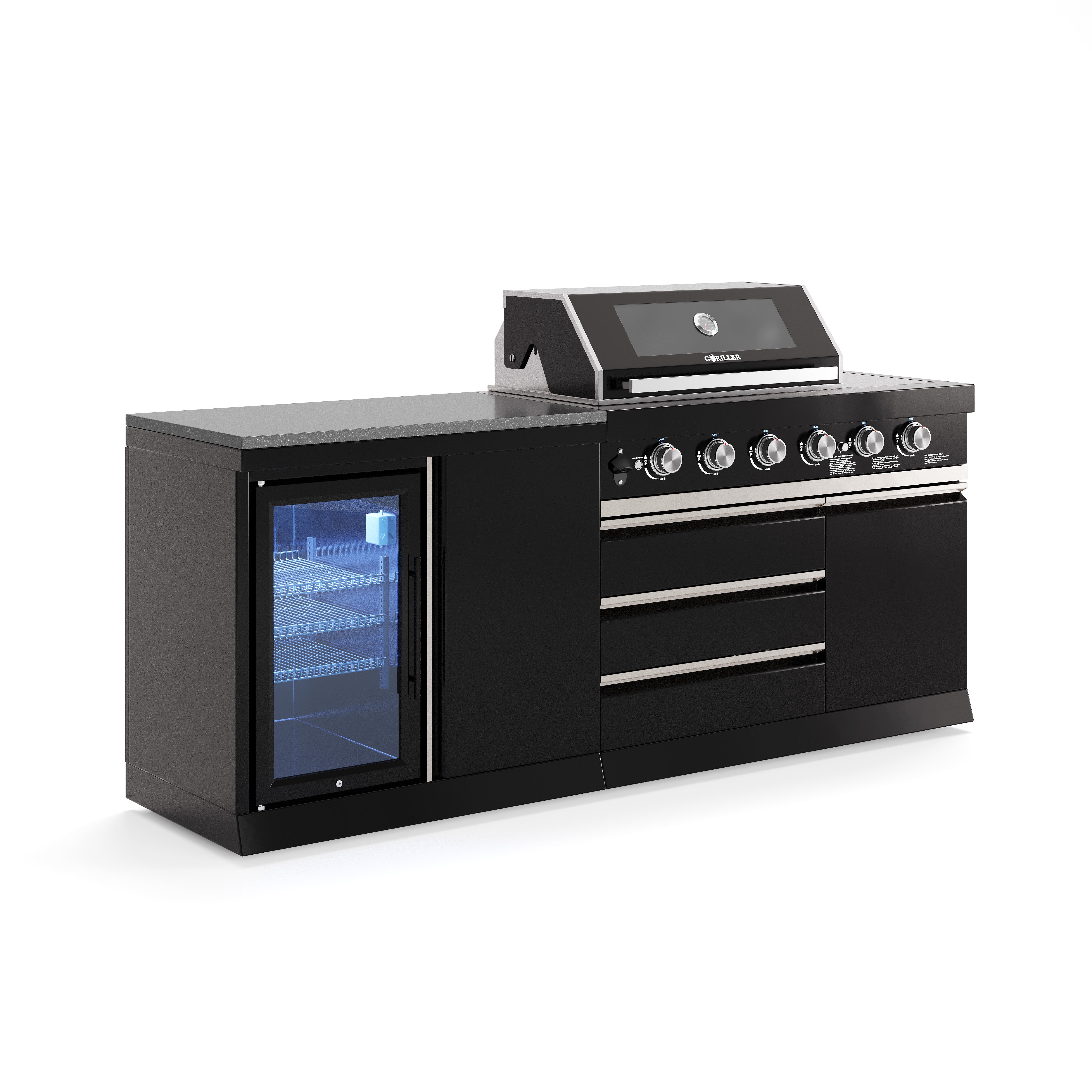 BB-S9 Outdoorküche | 6-burner gas grill | Cool