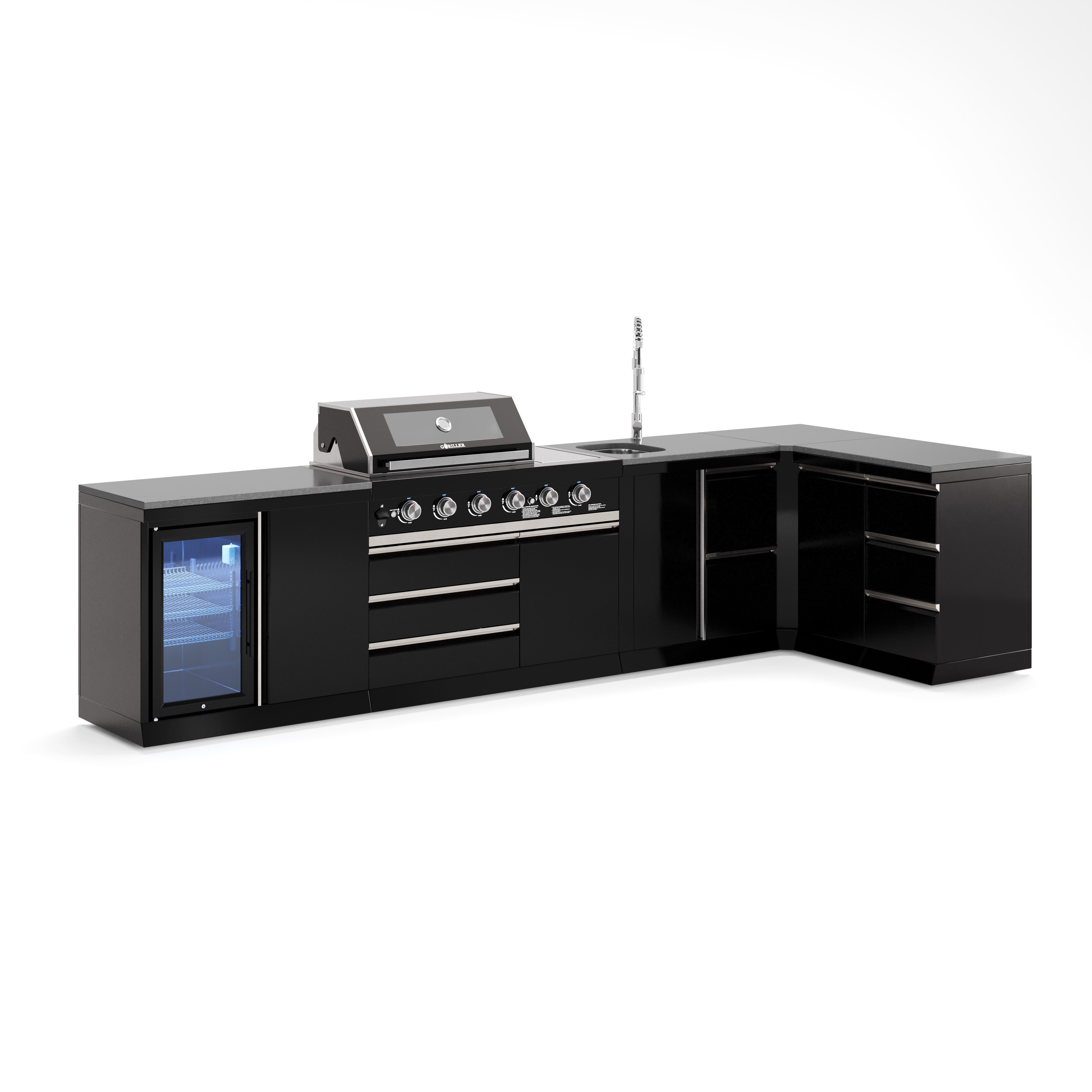 Cuisine extérieure BB-XL2 | Grill à gaz | Frais | Nettoyer | Préparation | Coin