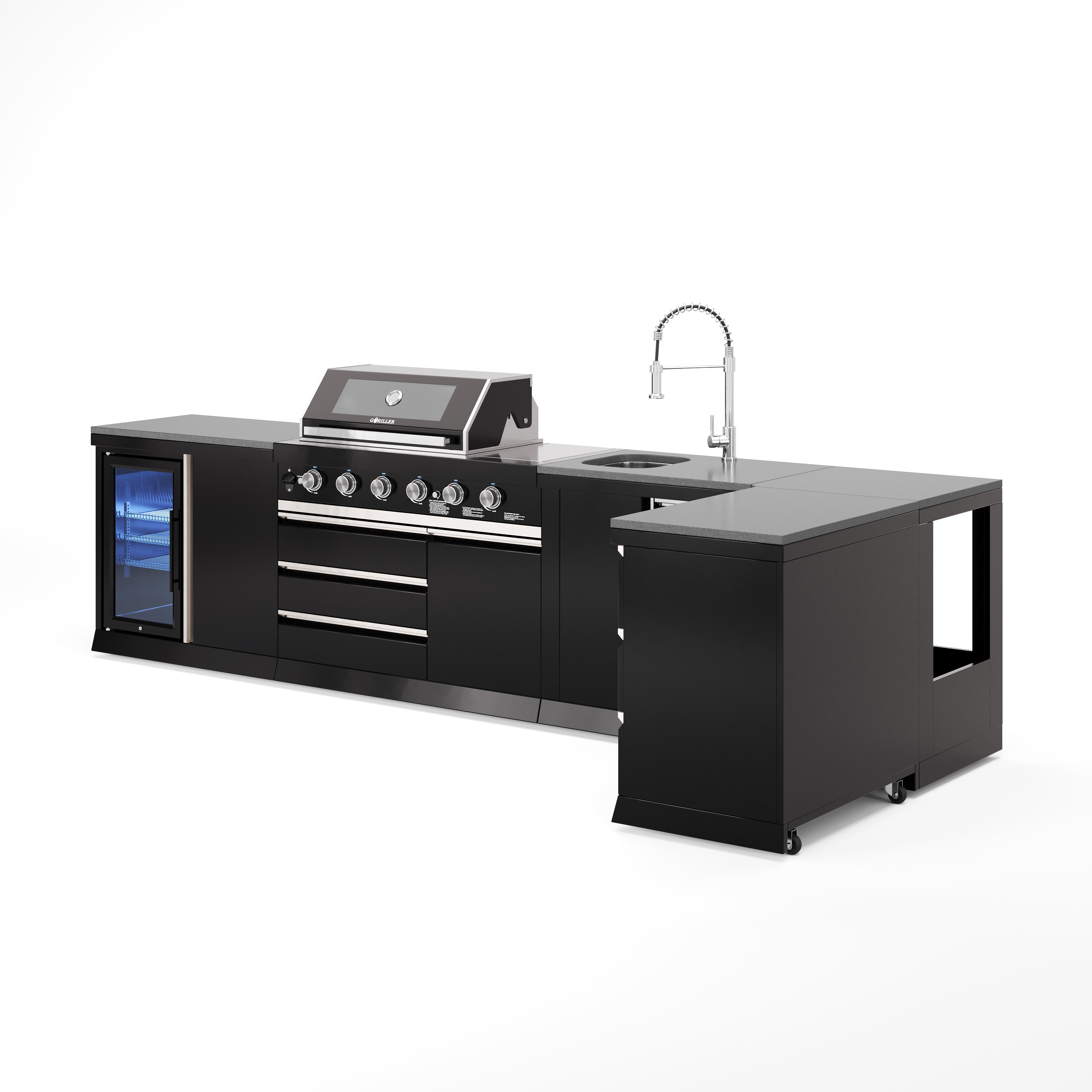 Cuisine extérieure BB-XL2 | Grill à gaz | Frais | Nettoyer | Préparation | Coin