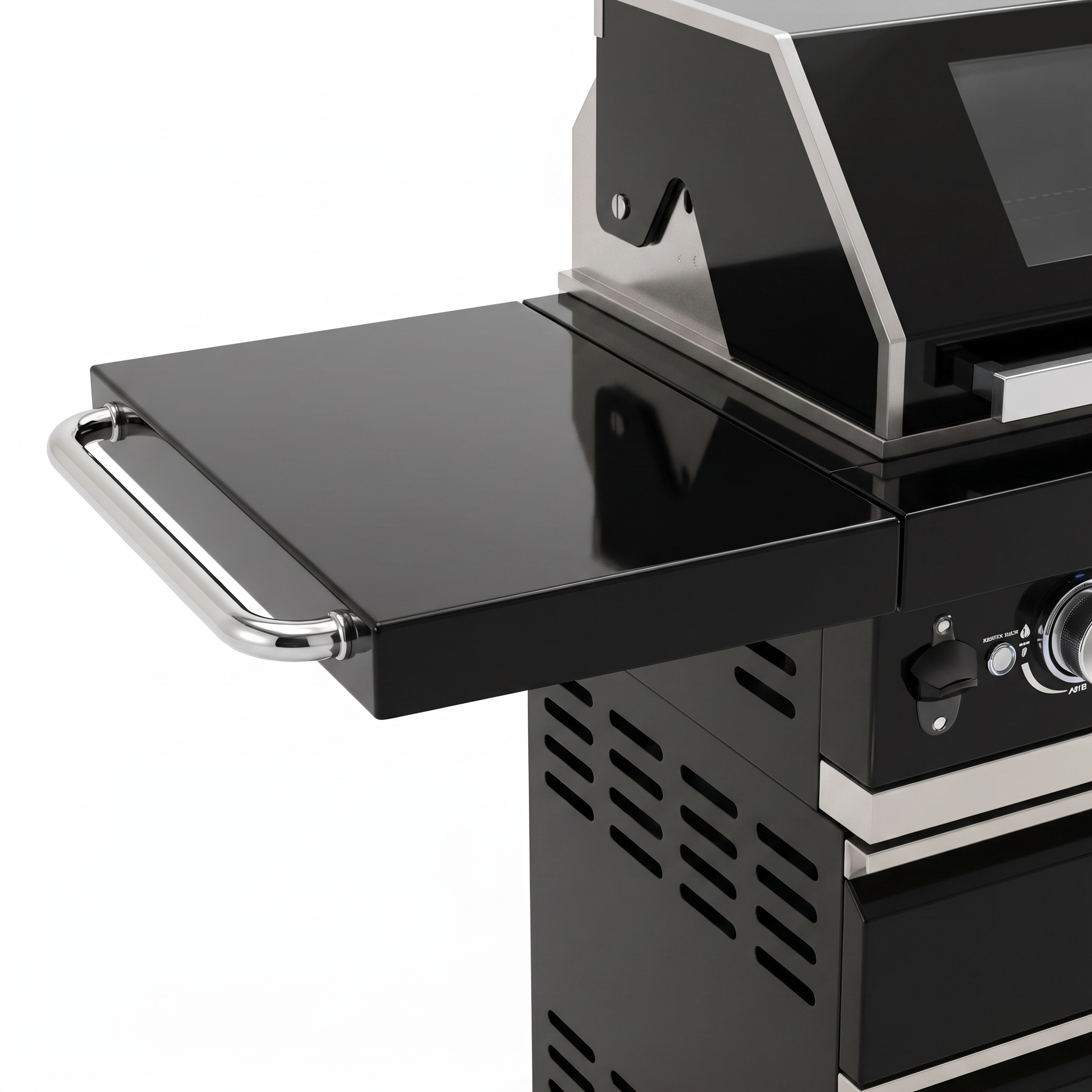 <tc>BlackBack</tc> Side storage compartment (foldable)