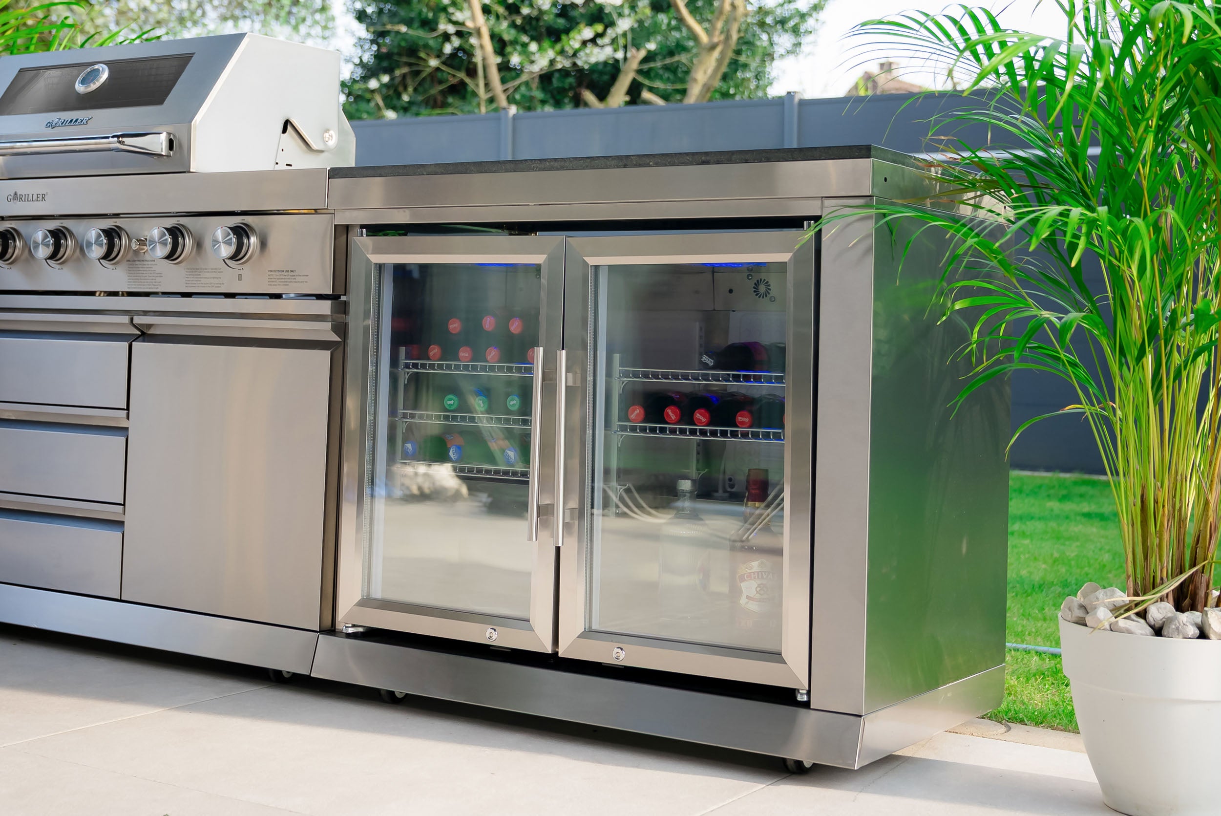 SB-M1 Outdoorküche | 6-Brenner Gasgrill | Cool-Duo | Clean