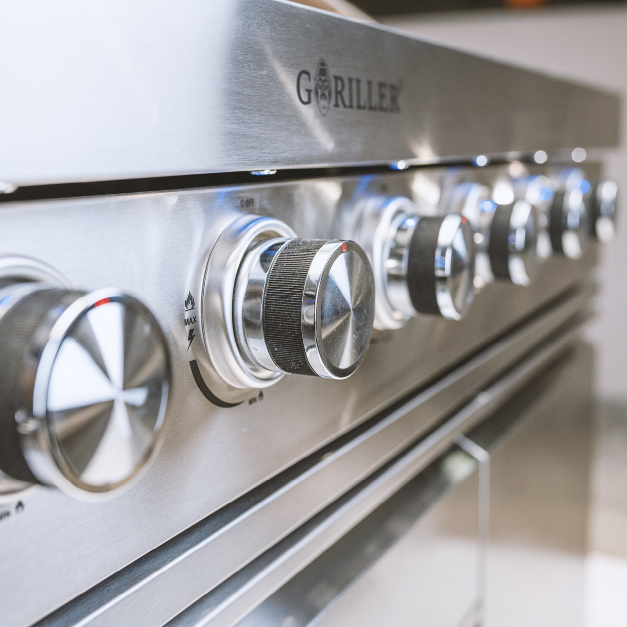 SB-S3 Outdoorküche | 6-Brenner Gasgrill | Clean