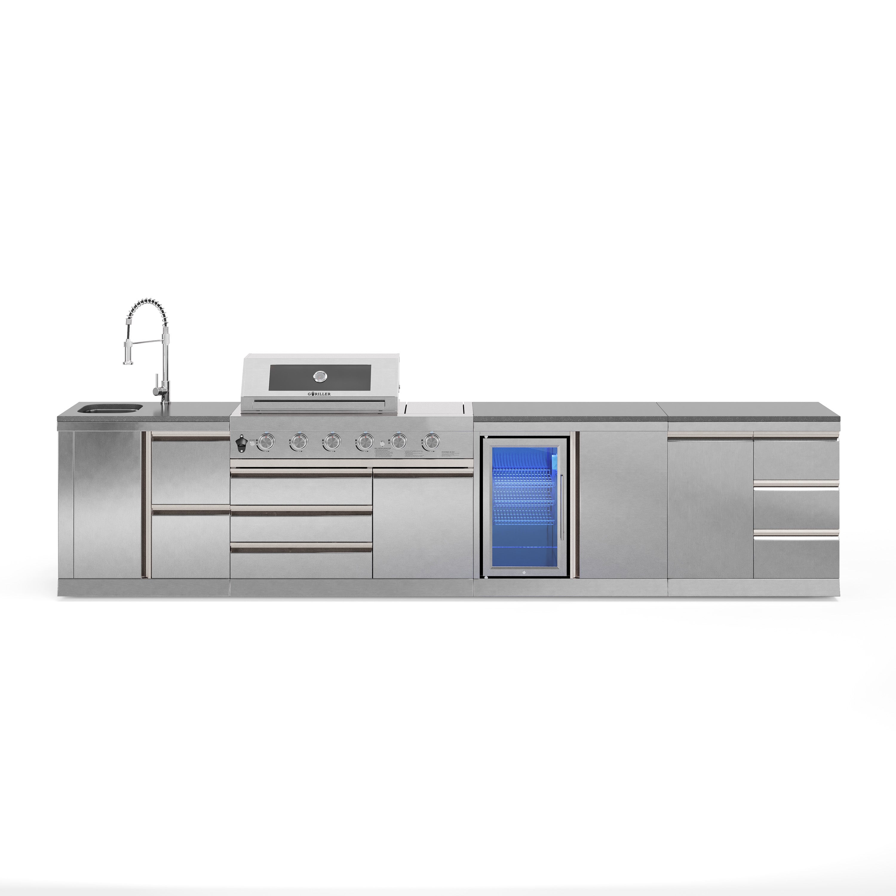 Cucina da esterno SB-L2 | Griglia a gas | Pulito | Bello | Preparazione