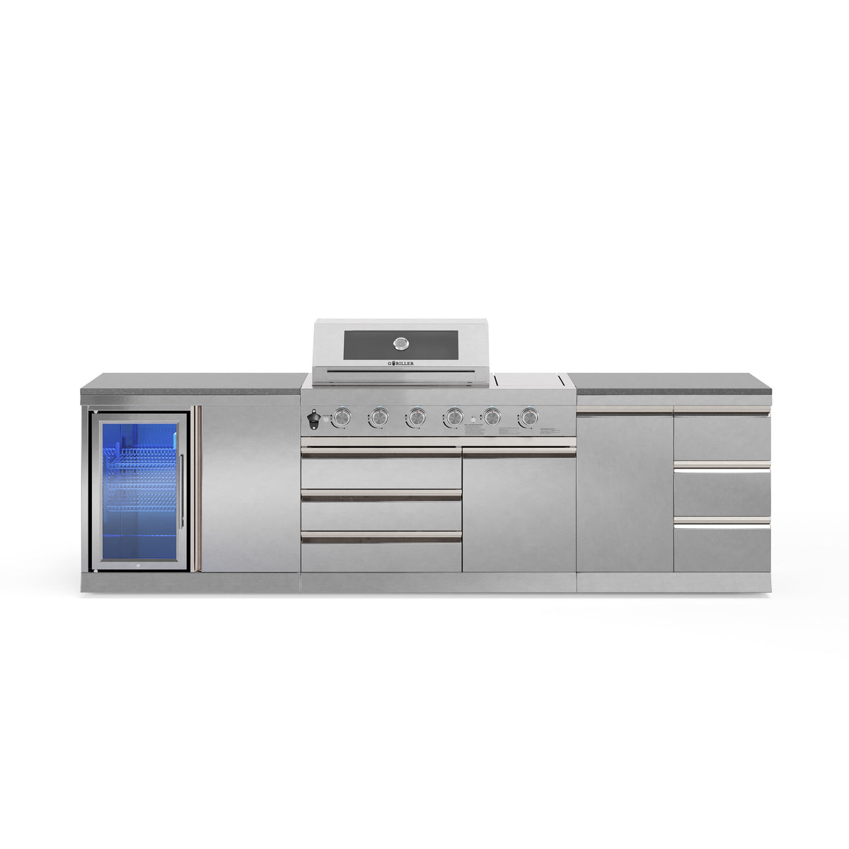 SB-M6 Outdoorküche | Gasgrill | Cool | Prep