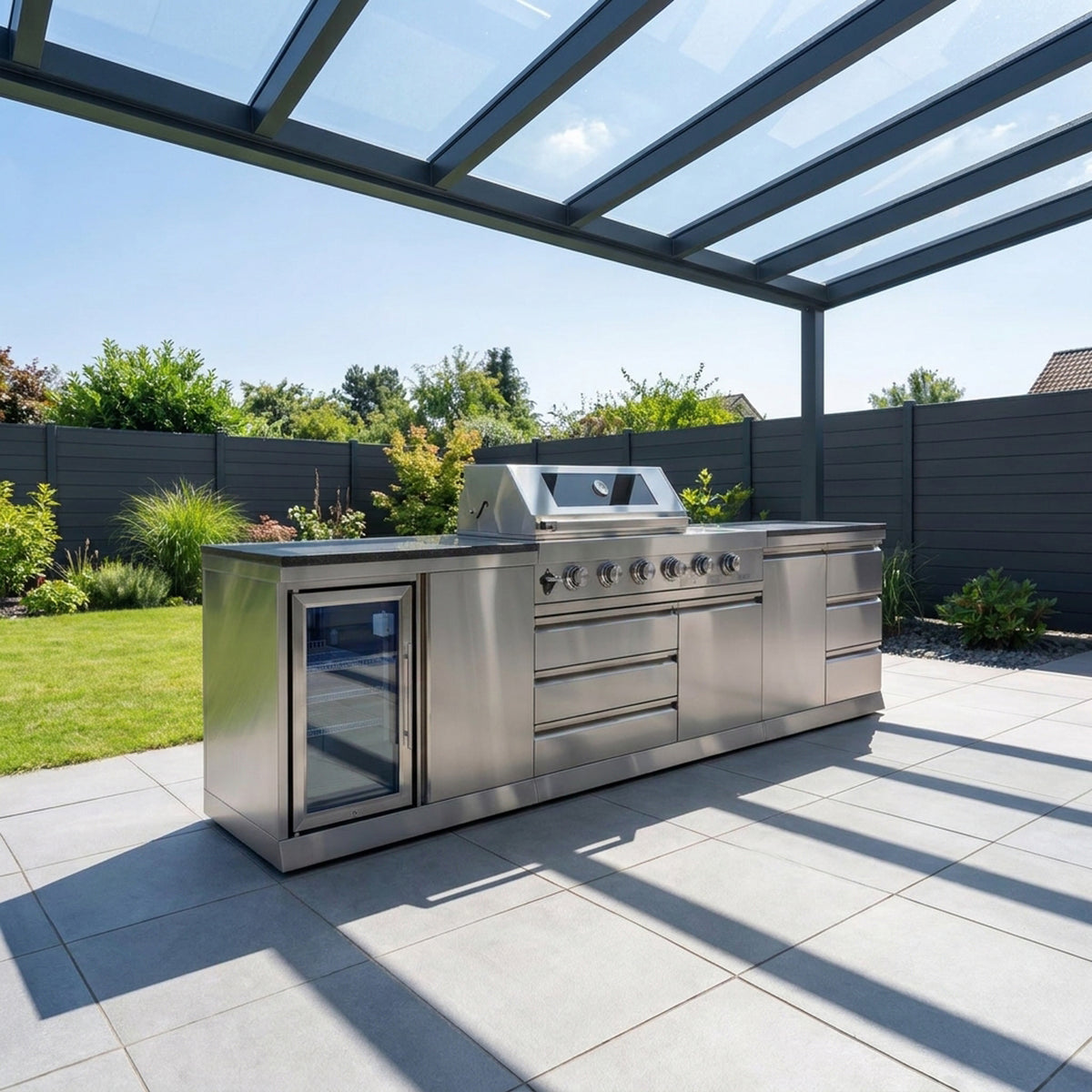 SB-M6 Outdoorküche | Gasgrill | Cool | Prep