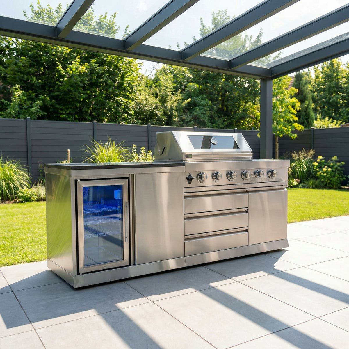 SB-S4 Outdoorküche | Gasgrill | Cool